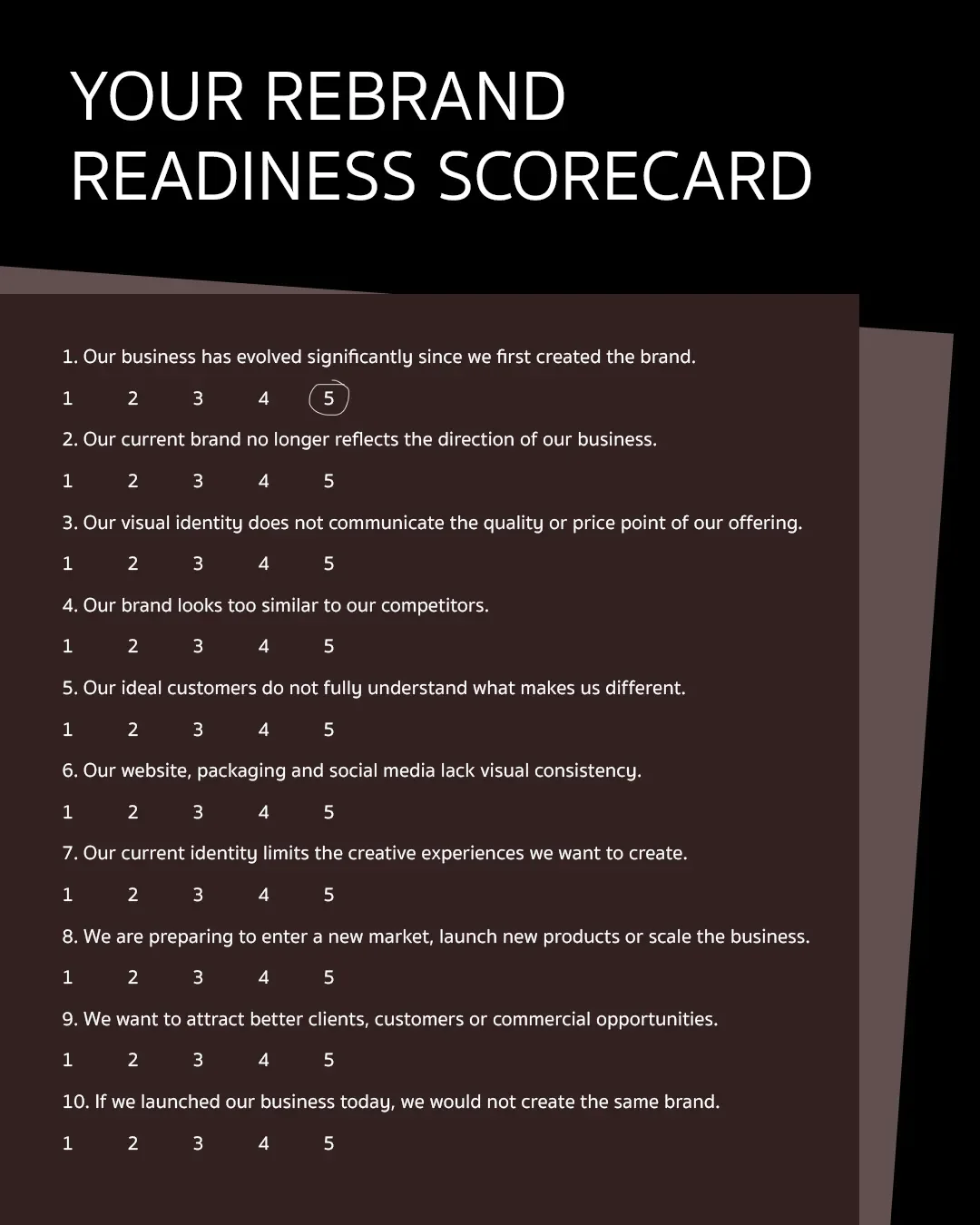 Skincare brand rebrand readiness checklist