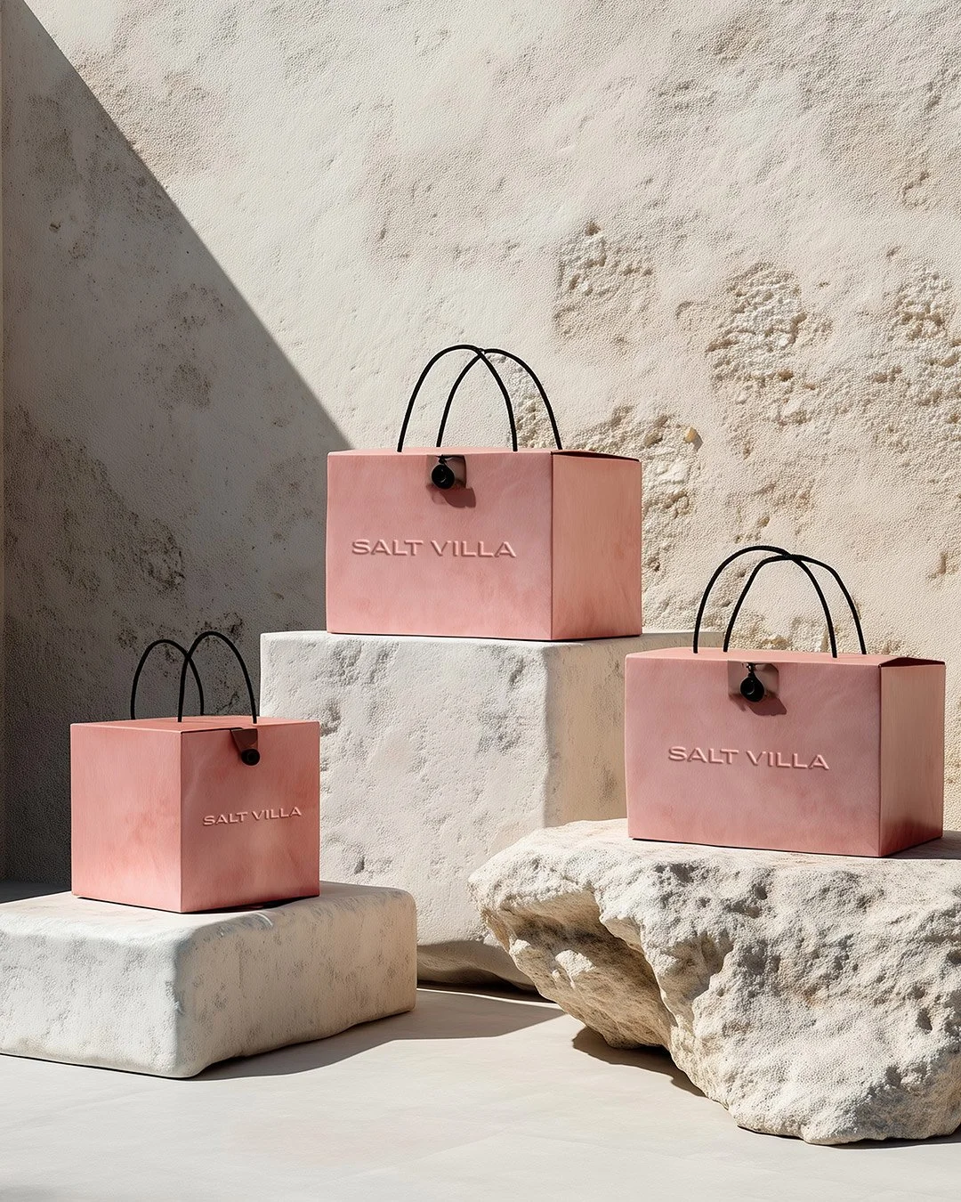 Hospitality Branding and Takeaway Packaging Design for Salt Villa