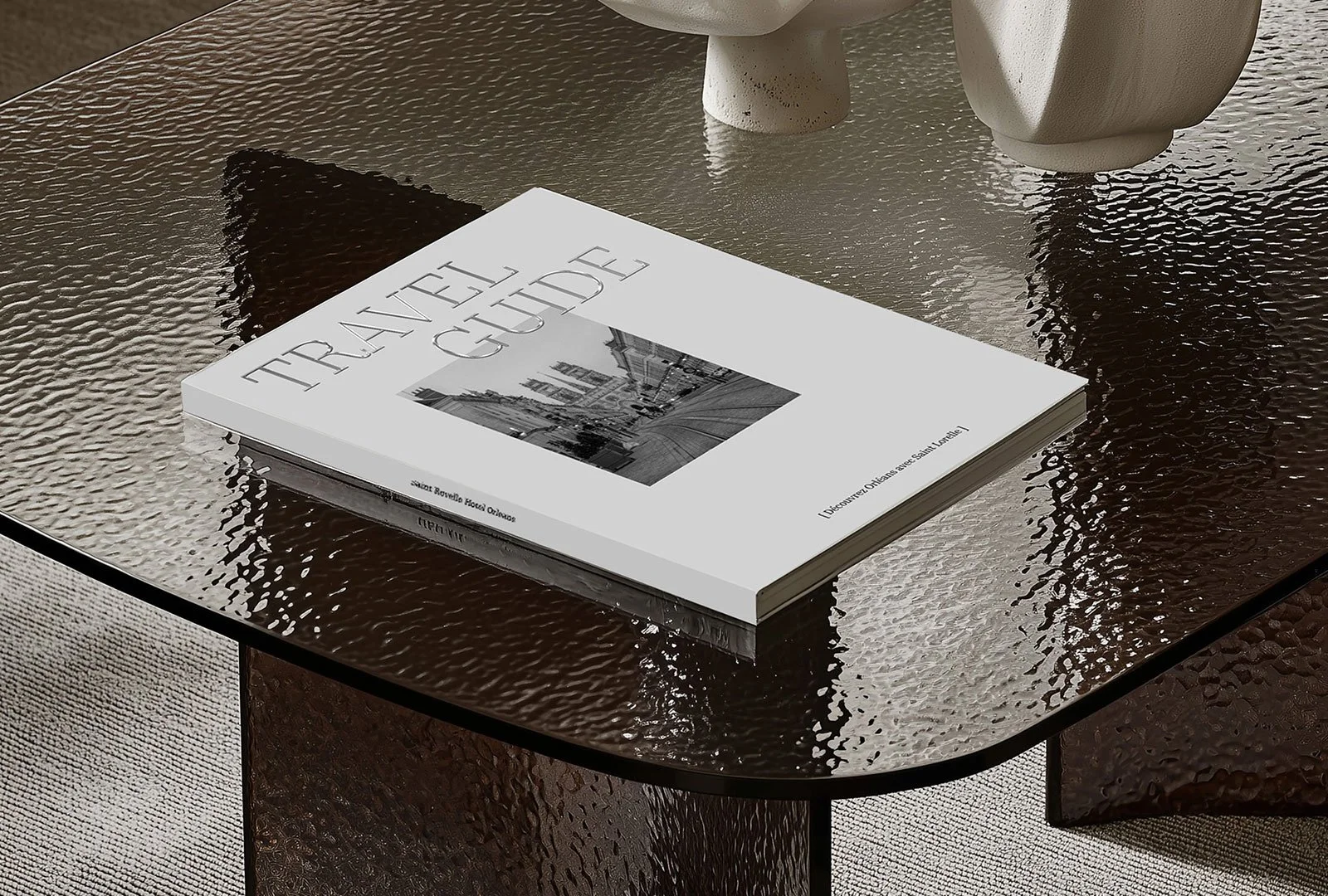 Travel guide design for a luxury hospitality brand in France