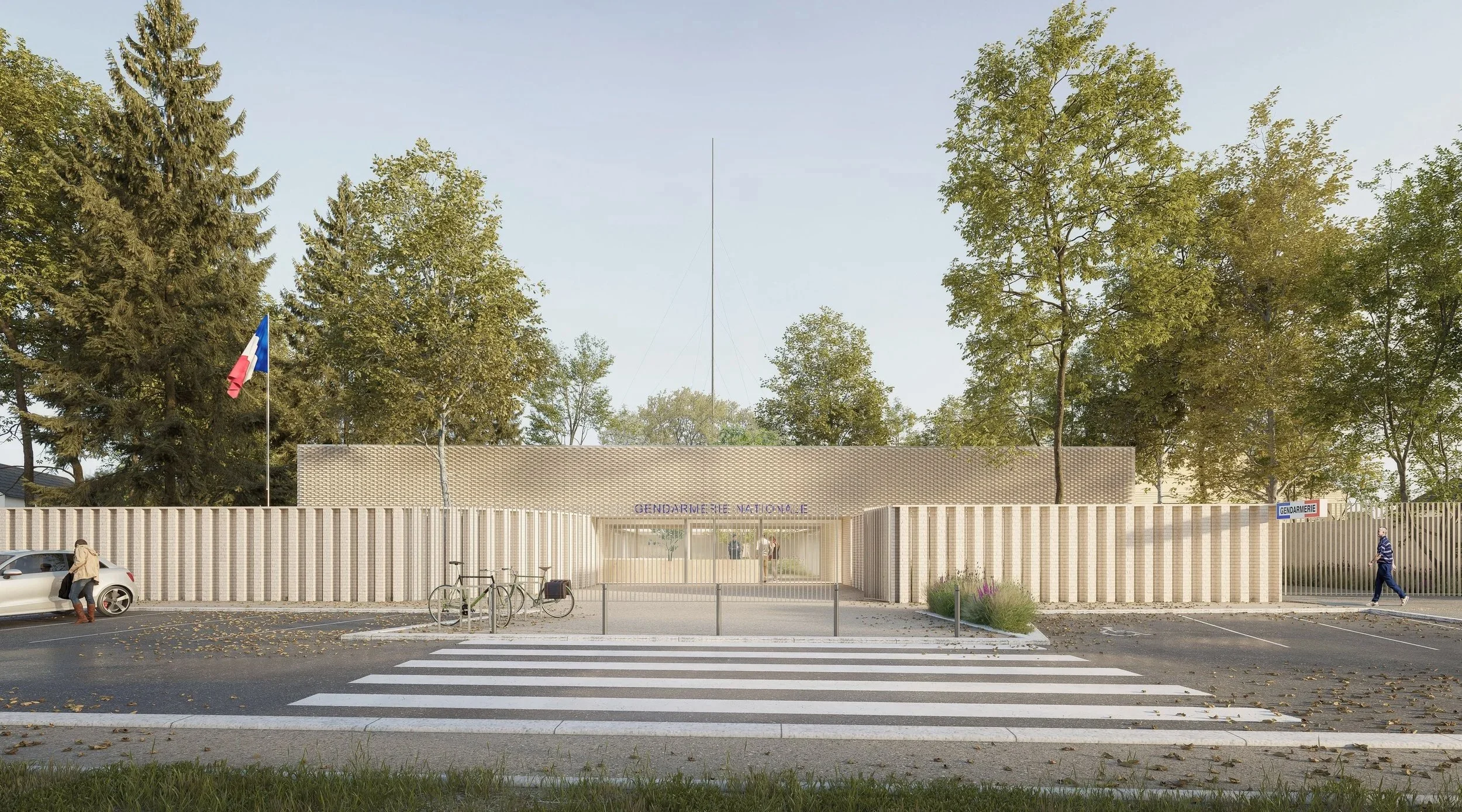 Gendarmerie et 35 logements - GAILLON (27)