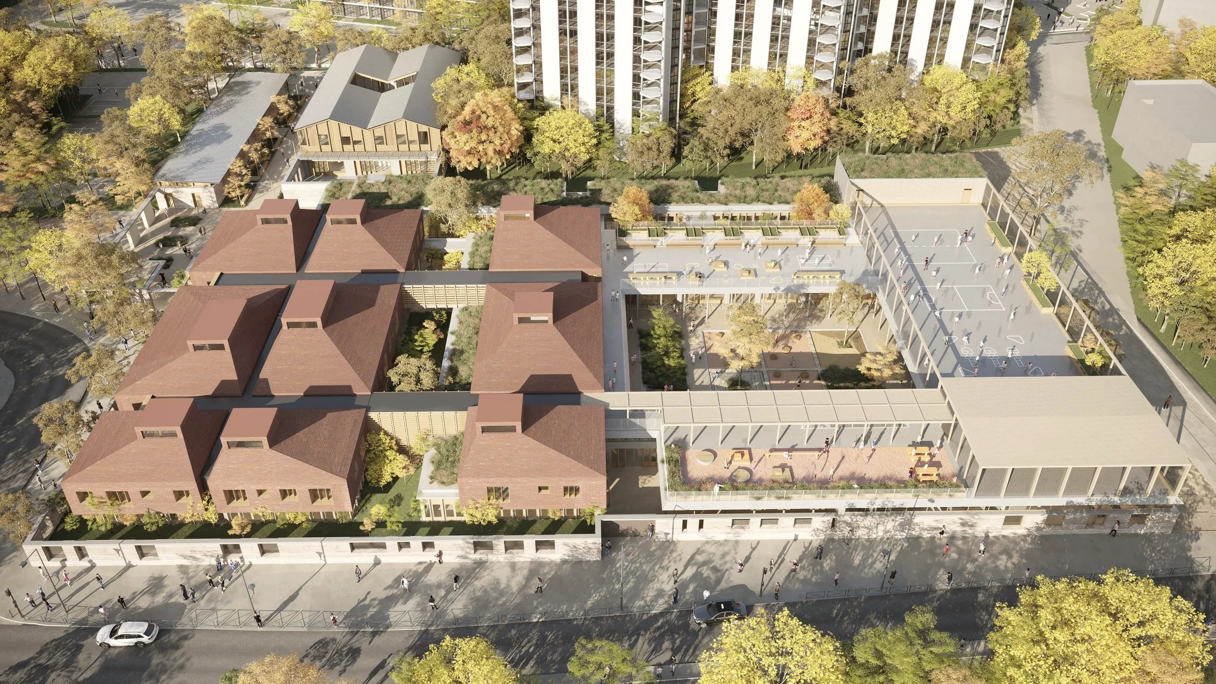 Groupe scolaire Les Sablons - Grigny (91)