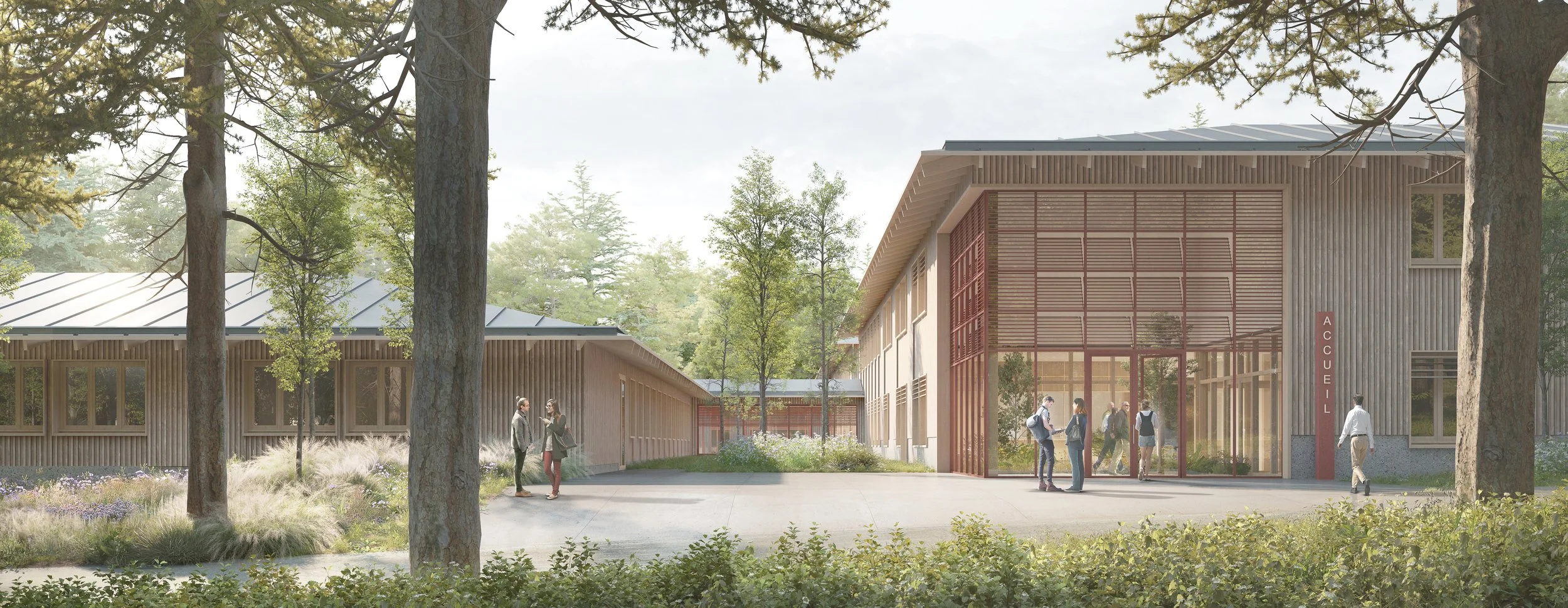 Bâtiment psychiatrique HQE - SAINT-AVÉ (56)