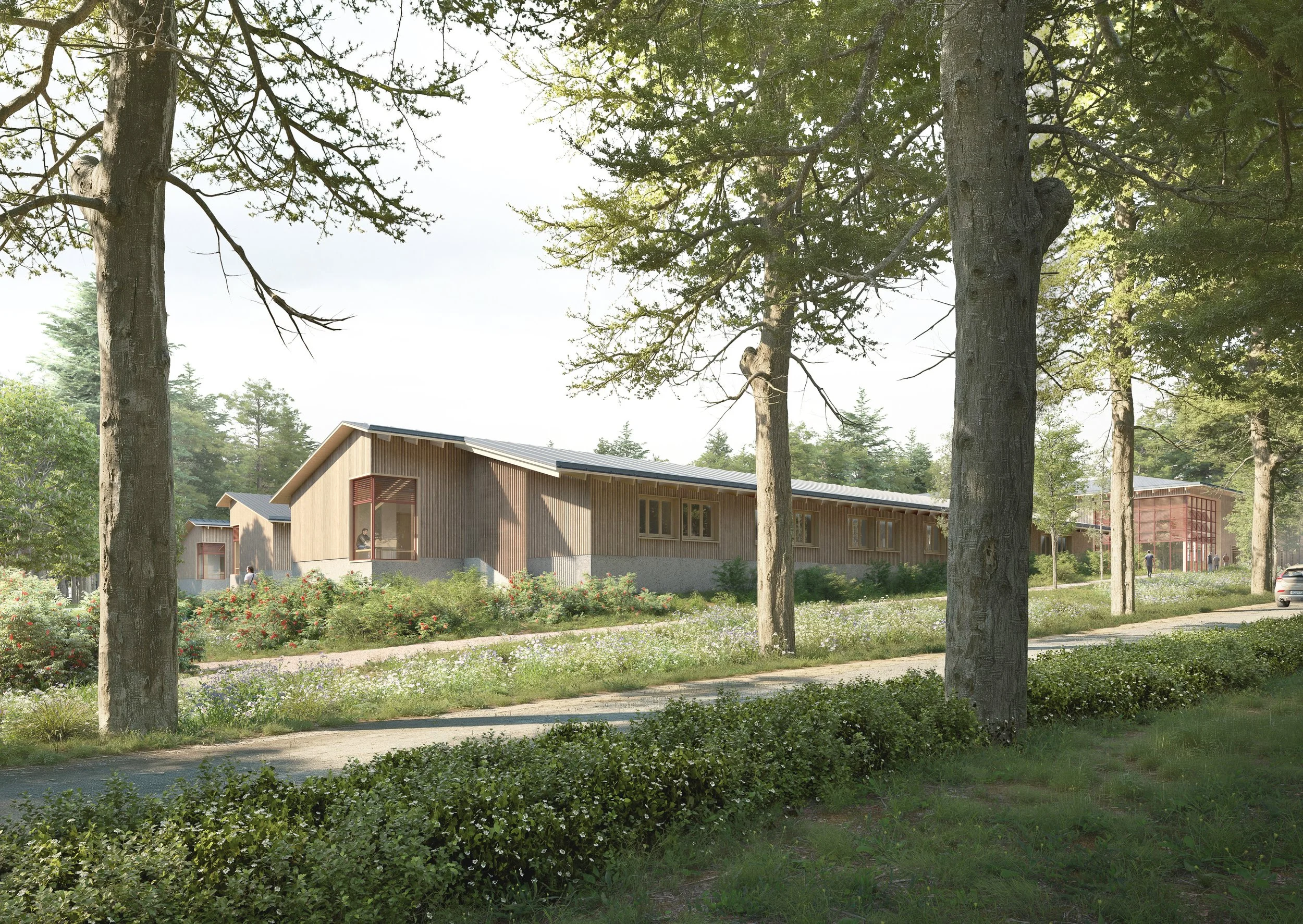 Bâtiment psychiatrique HQE - Saint-Avé (56)