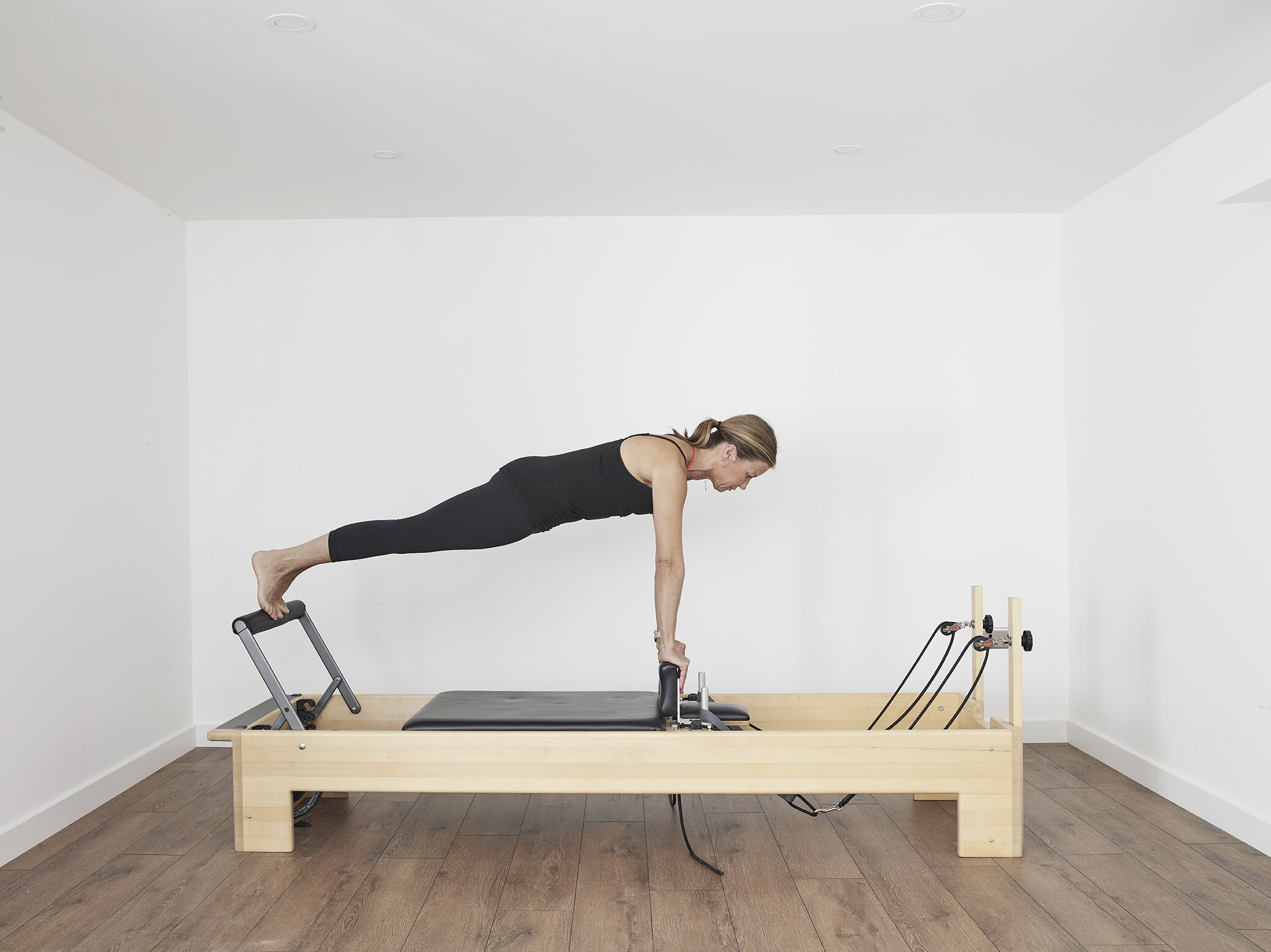 Private reformer Pilates session with one-to-one guidance near Holt