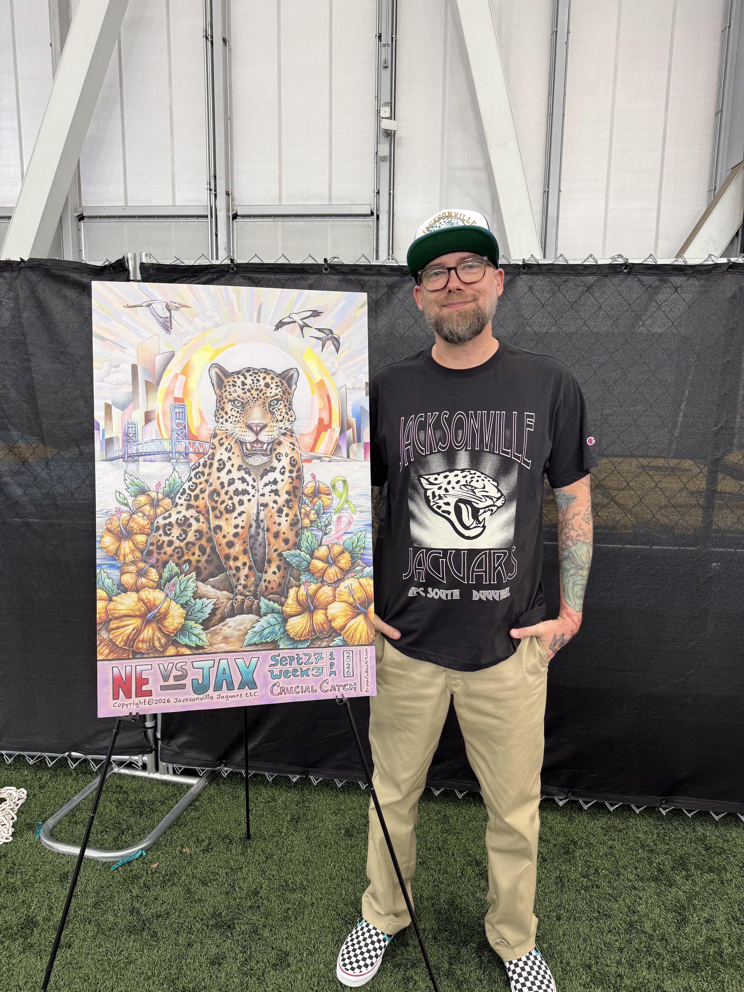 Jacksonville Jaguars Duuuval Designs Poster Series