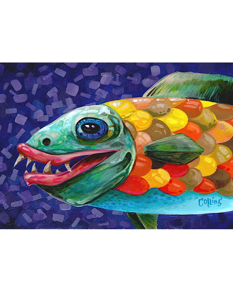 Funky Fish 11 - original art