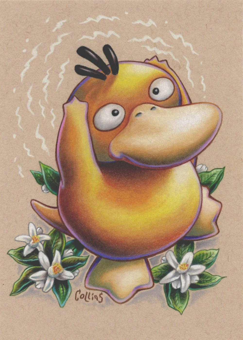 Psyduck - ORIGINAL art