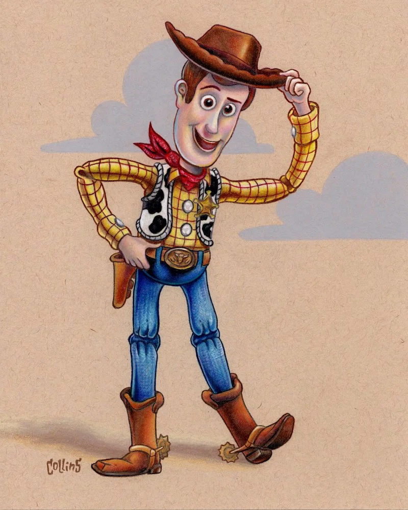 Woody - original art