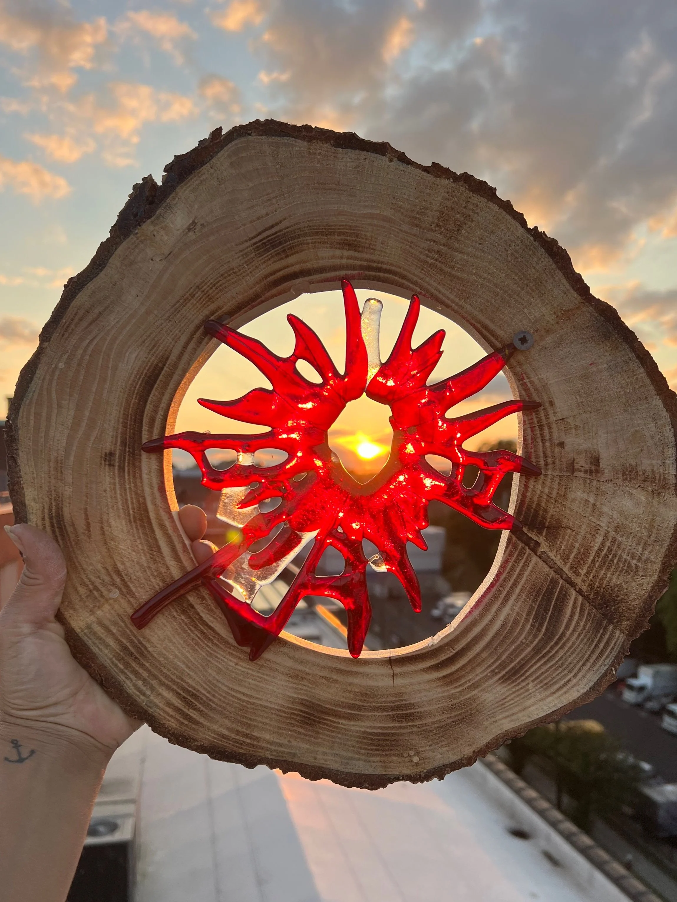 'Suncatcher', 16 in., Glass