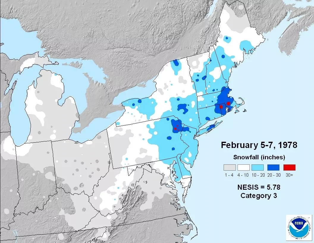 A Look Back at the Great Blizzard of 1978 — STM Weather - Full Service ...