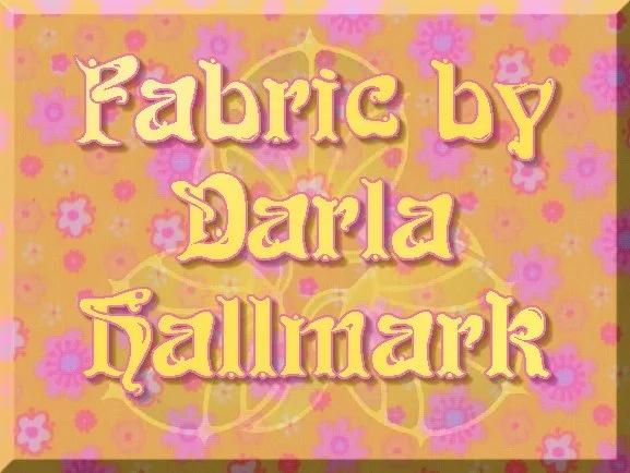 Fabrics (and matching wallpaper) by Darla Hallmark.  Great for quilters or costumers. You can also order personalized designs.  