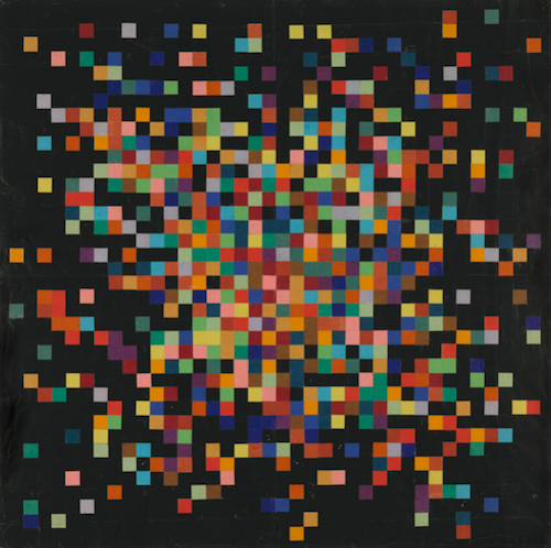 E. Kelly, Spectrum colours arranged by chance IV, 1951, Art Institute Chicago, copyright 2022 Ellsworth Kelly.  .png
