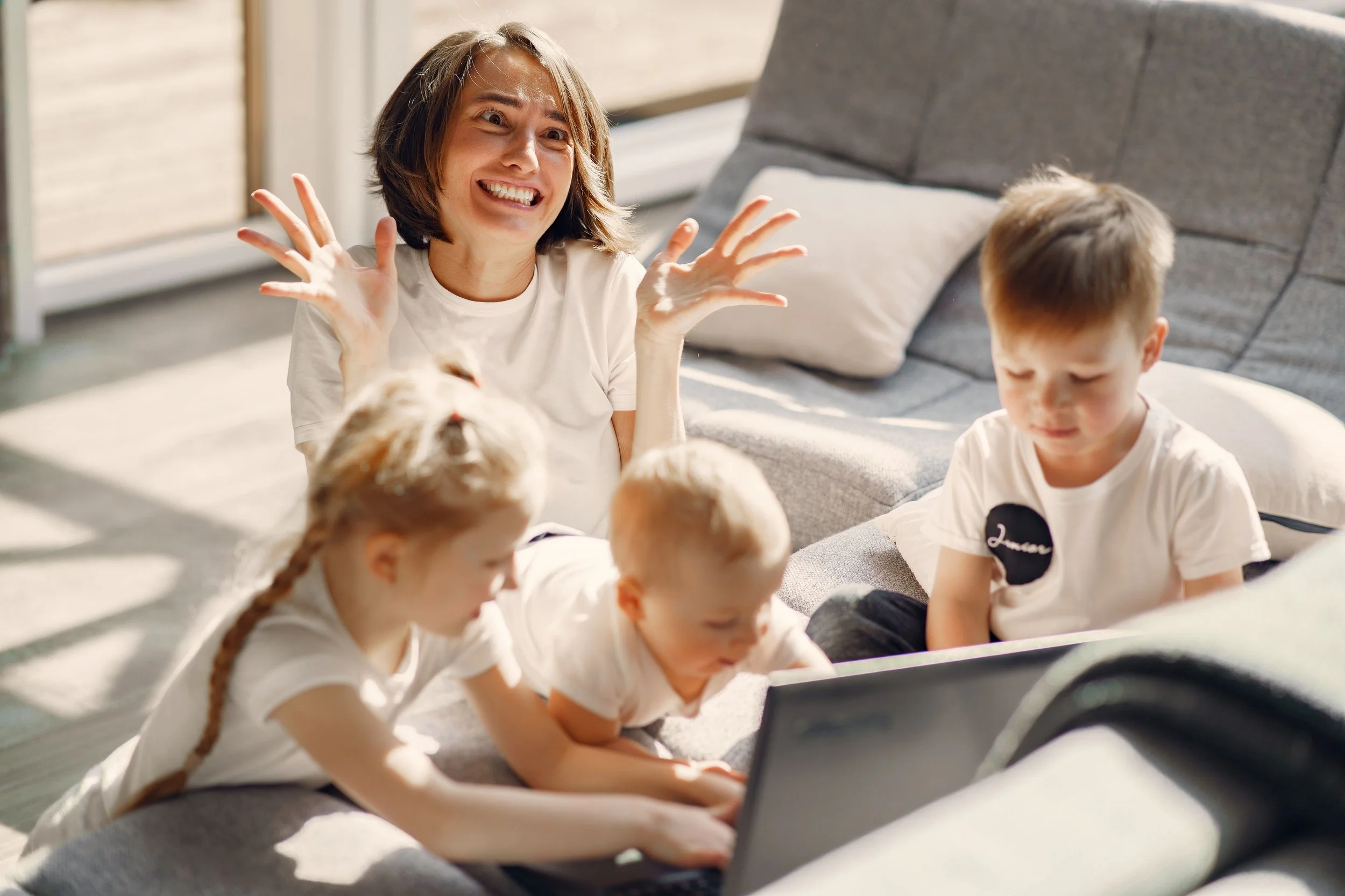 busy mom