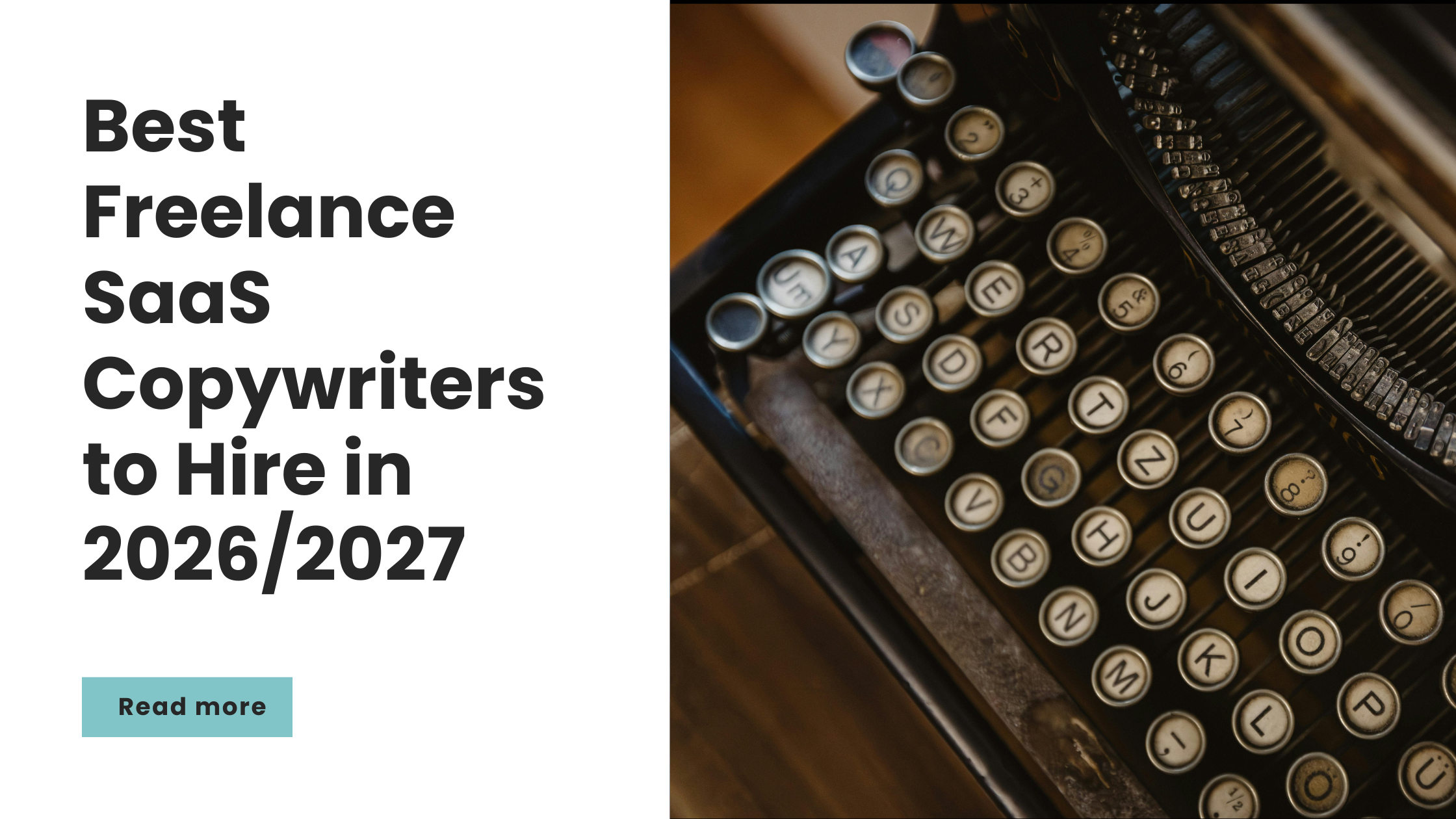 Best Freelance SaaS Copywriters to Hire in 2026/2027