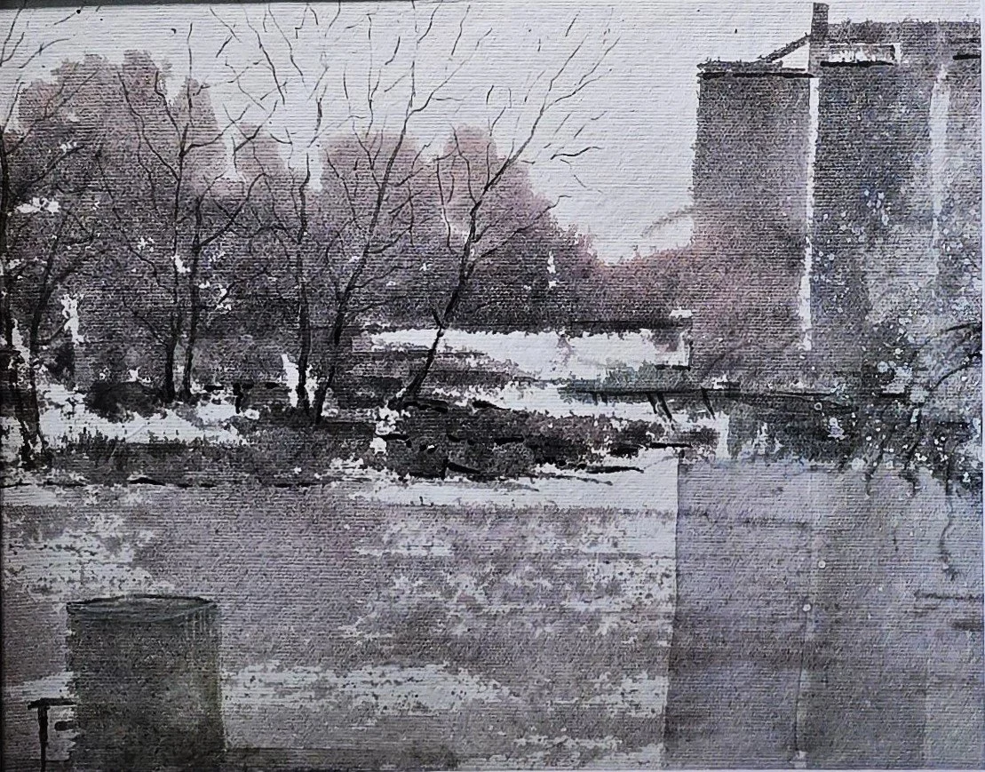 Silos at Ellicott Mills unframed.jpg