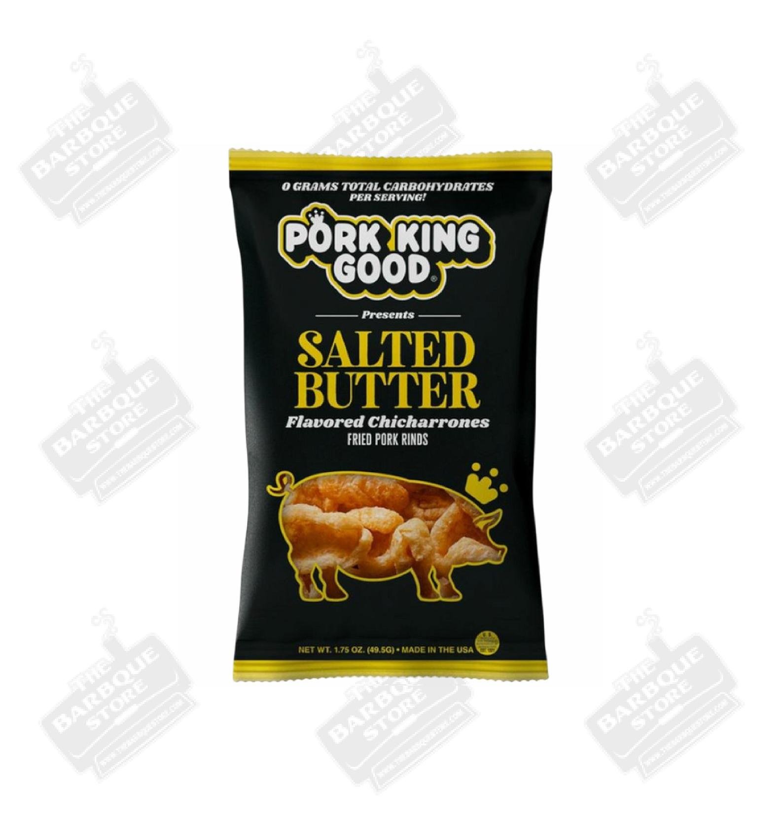 Pork King Good Salted Butter Pork Rinds