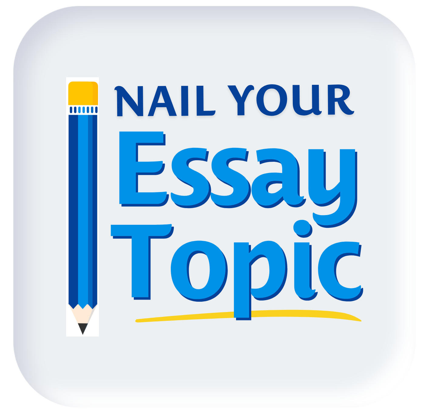 Nail your essay topic logo