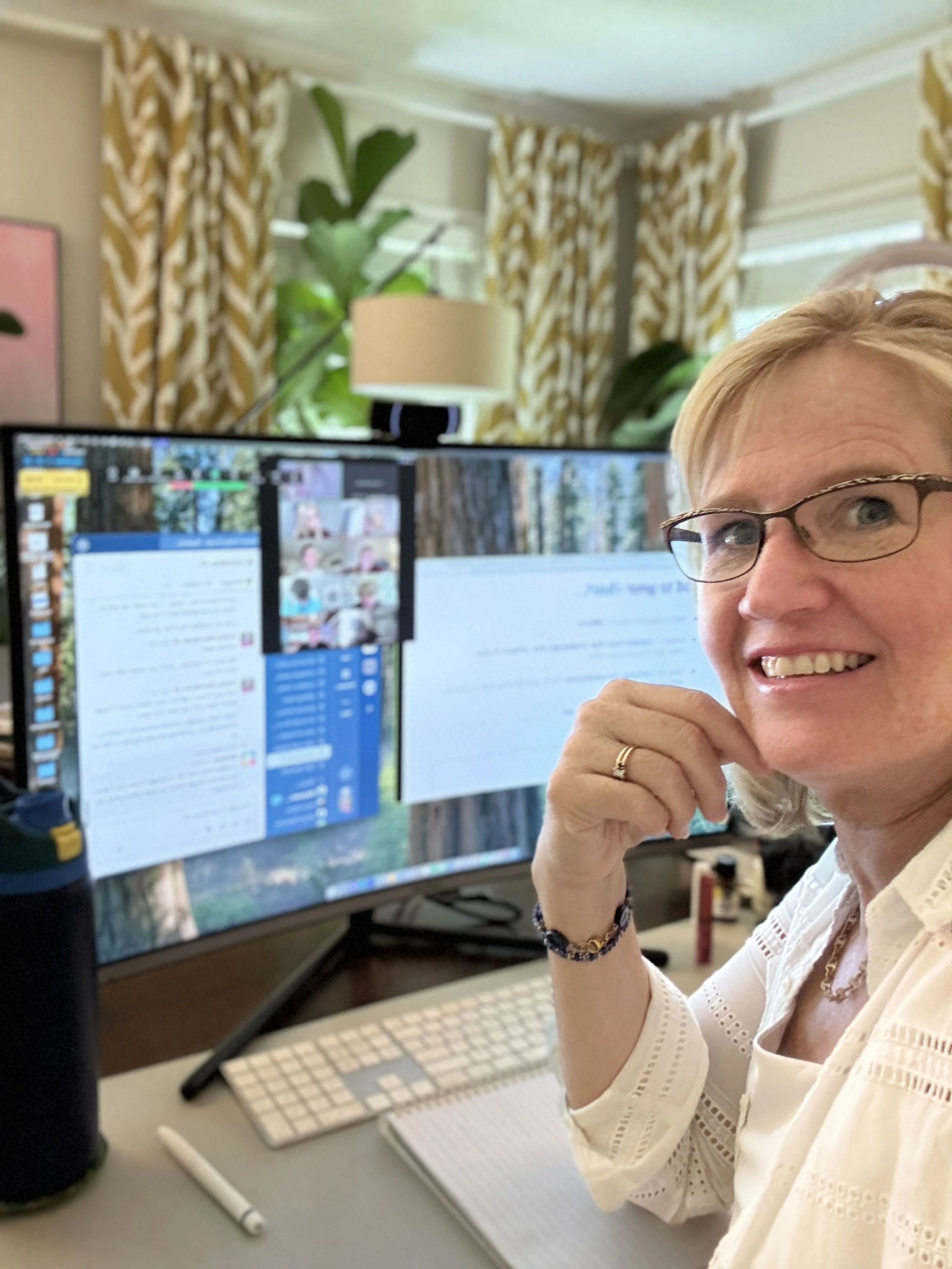 Christy on zoom