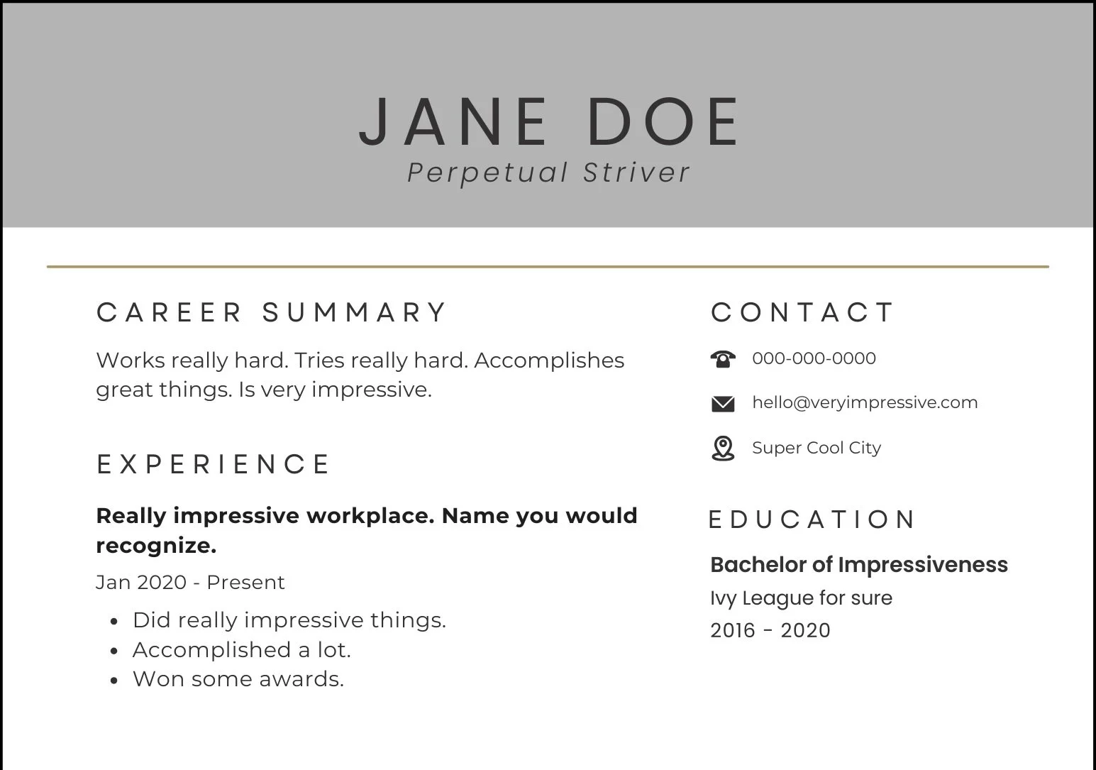 119. Rip up your death resume