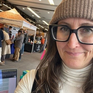 Hanging out today at the Banff Mountain Film and Book Festival 🤓🙏❤️🏔️