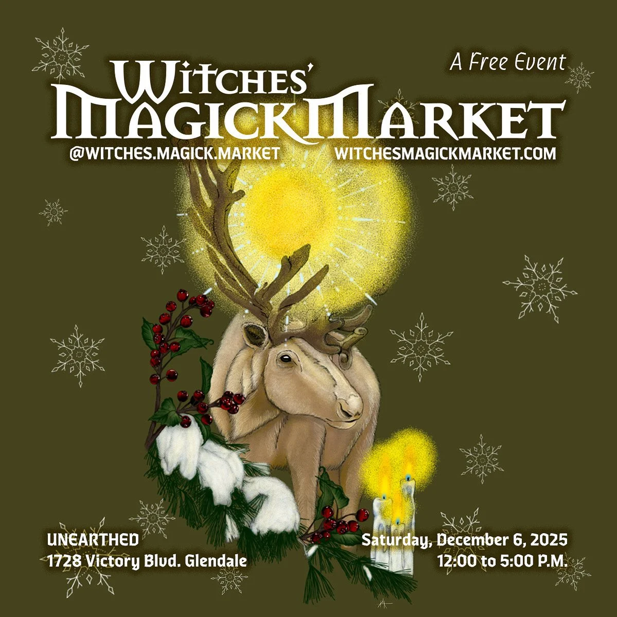 WITCHES’ MAGICK MARKET - YULE CELEBRATION