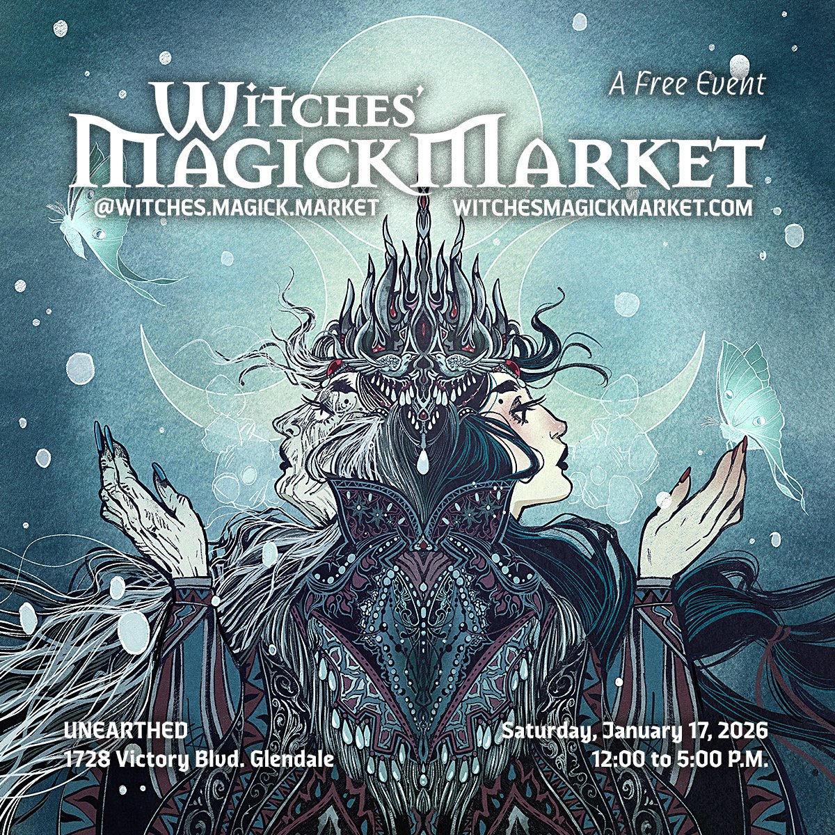 WITCHES’ MAGICK MARKET - Lunar frost market