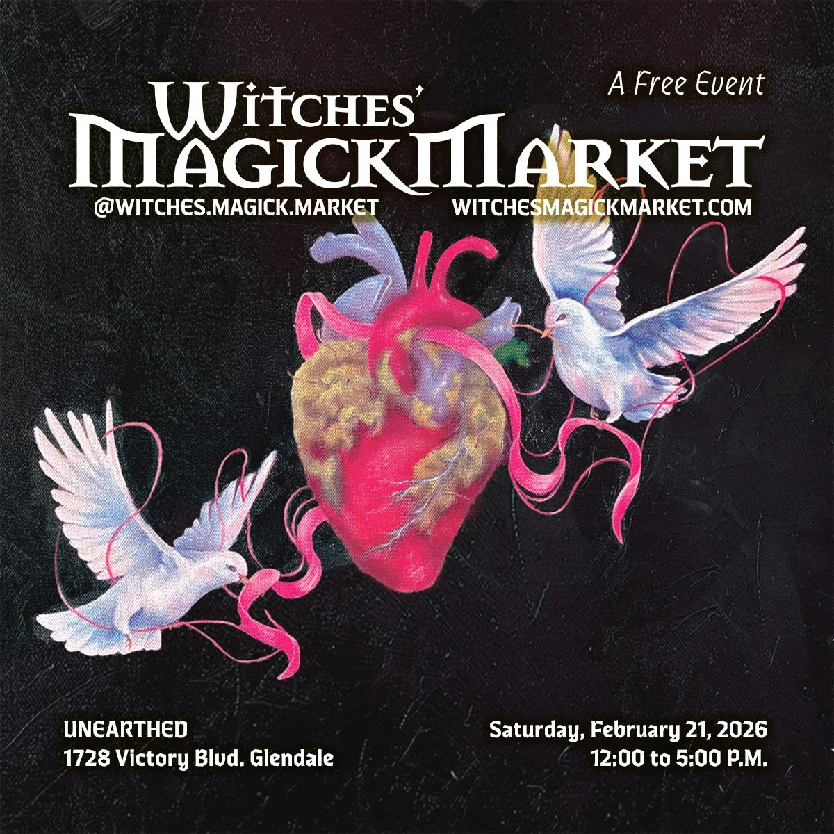 WITCHES’ MAGICK MARKET -  Enchanted Hearts Market
