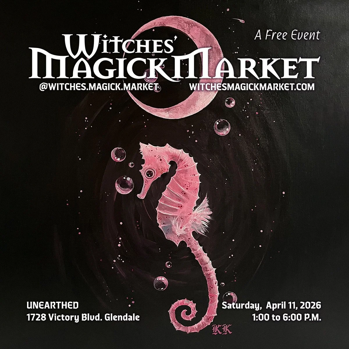 WITCHES' MAGICK MARKET - CELESTIAL SPRING MARKET