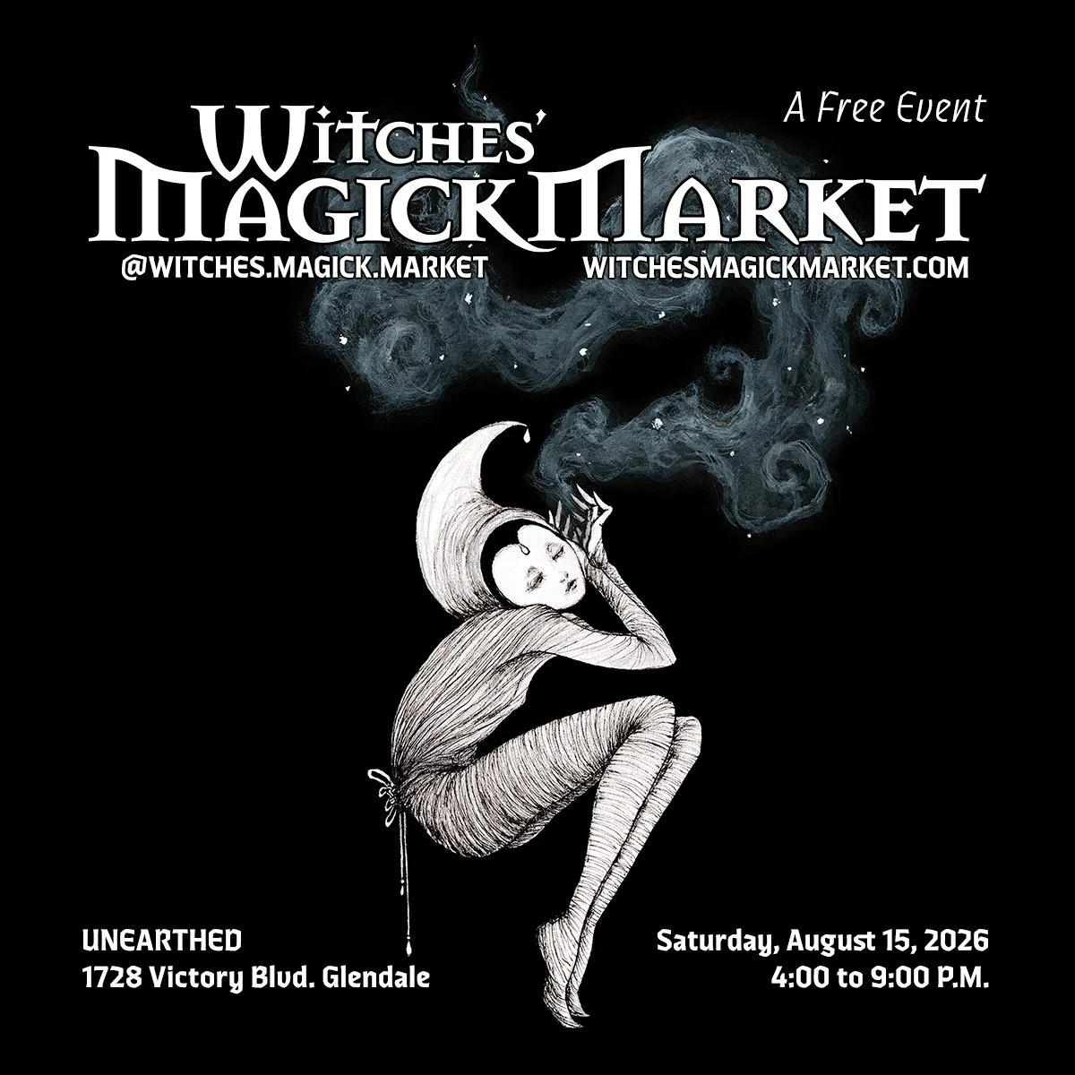 WITCHES' MAGICK MARKET - Stardust &amp; Spellcraft Market