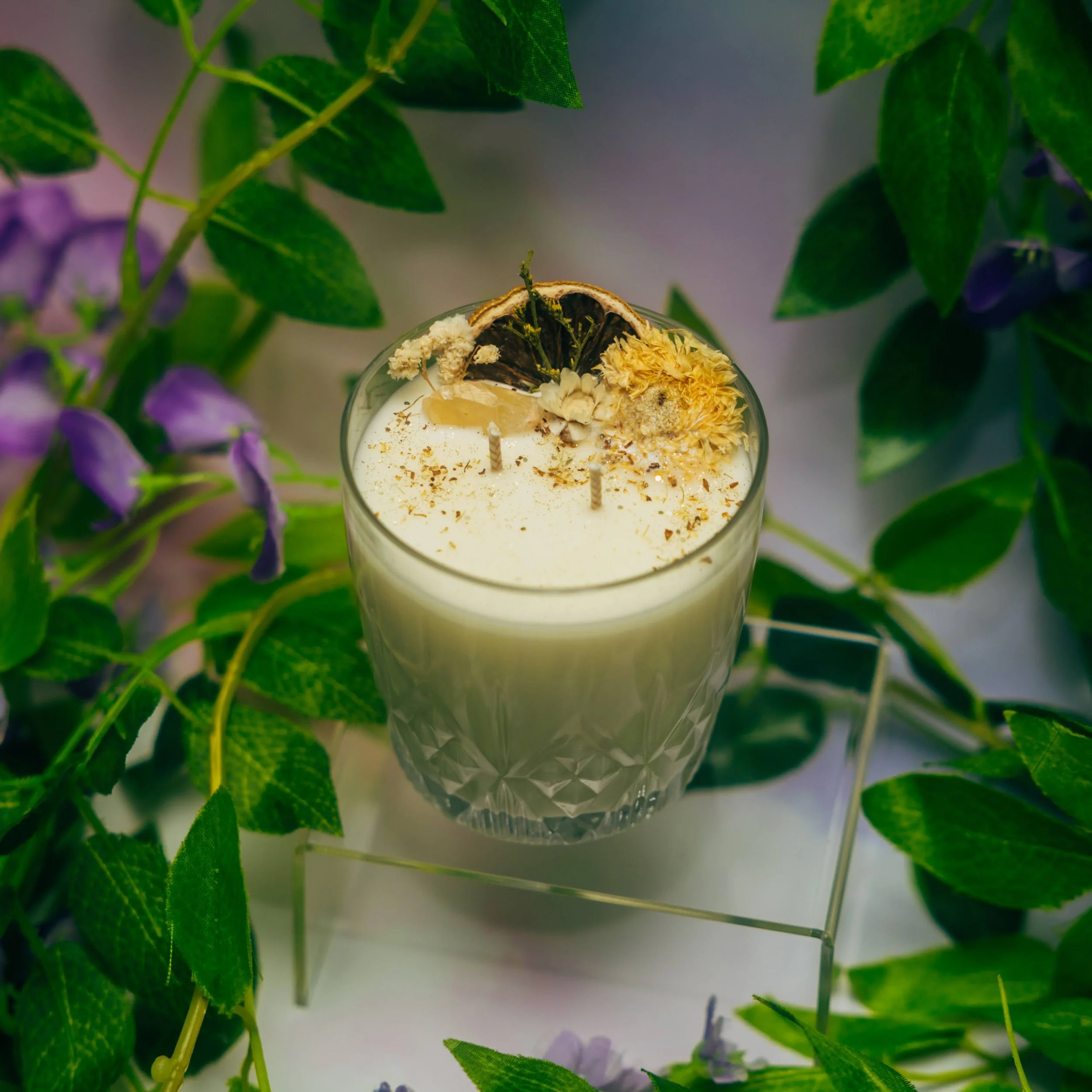 Lemon Verbena Citrine Candle