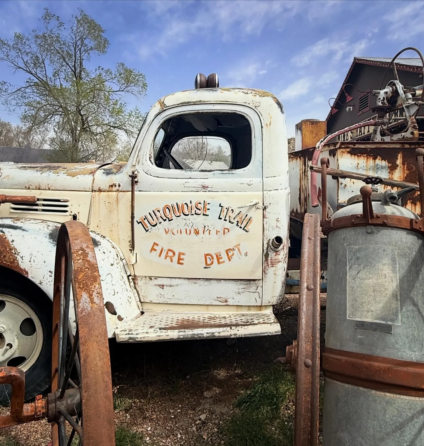 Turquoise Road, Madrid, New Mexico; simple, colorful, and creative beauty.