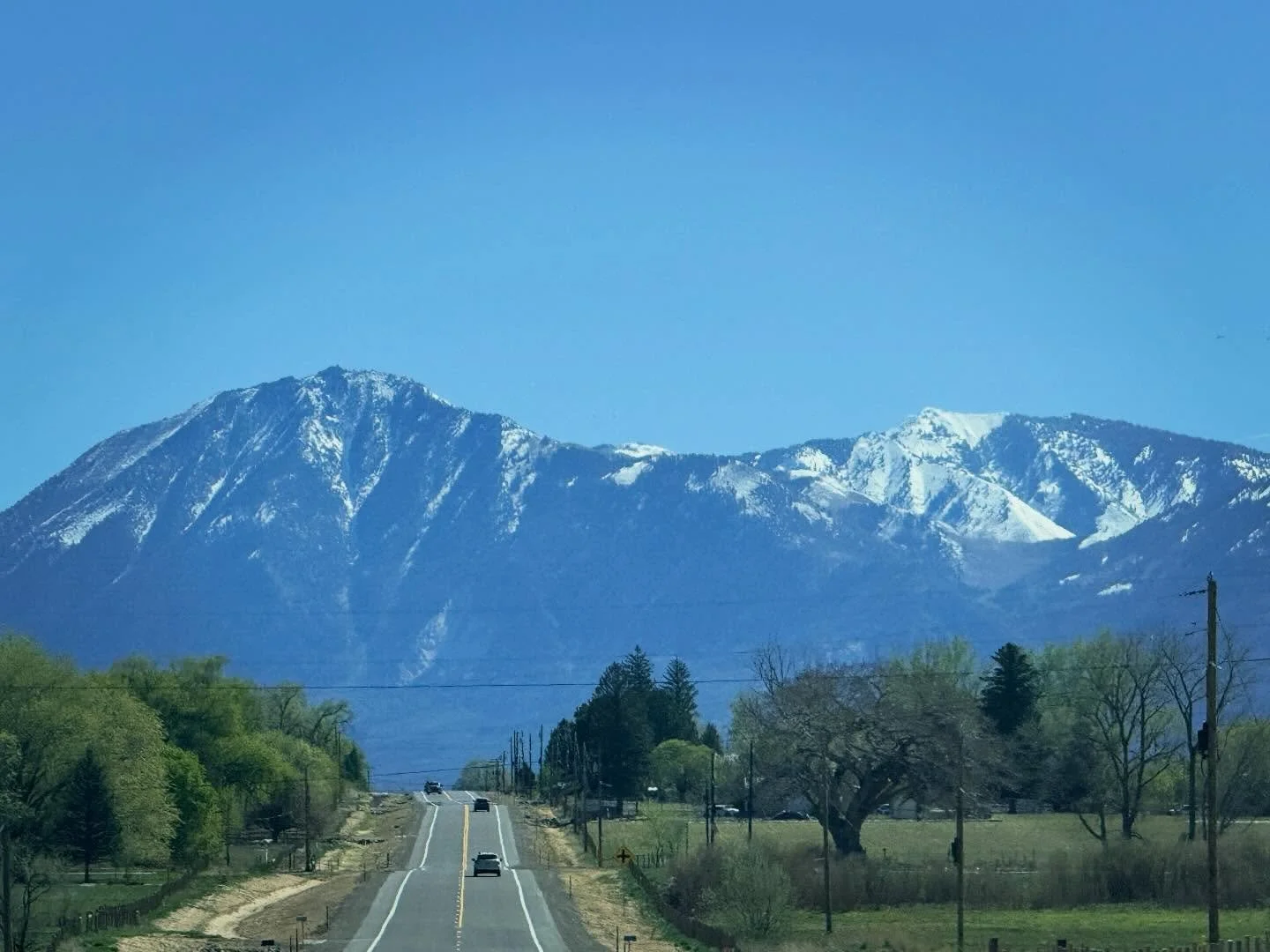 Driving through Black Canyon National Park, Colorado. Mountains always calm my soul.