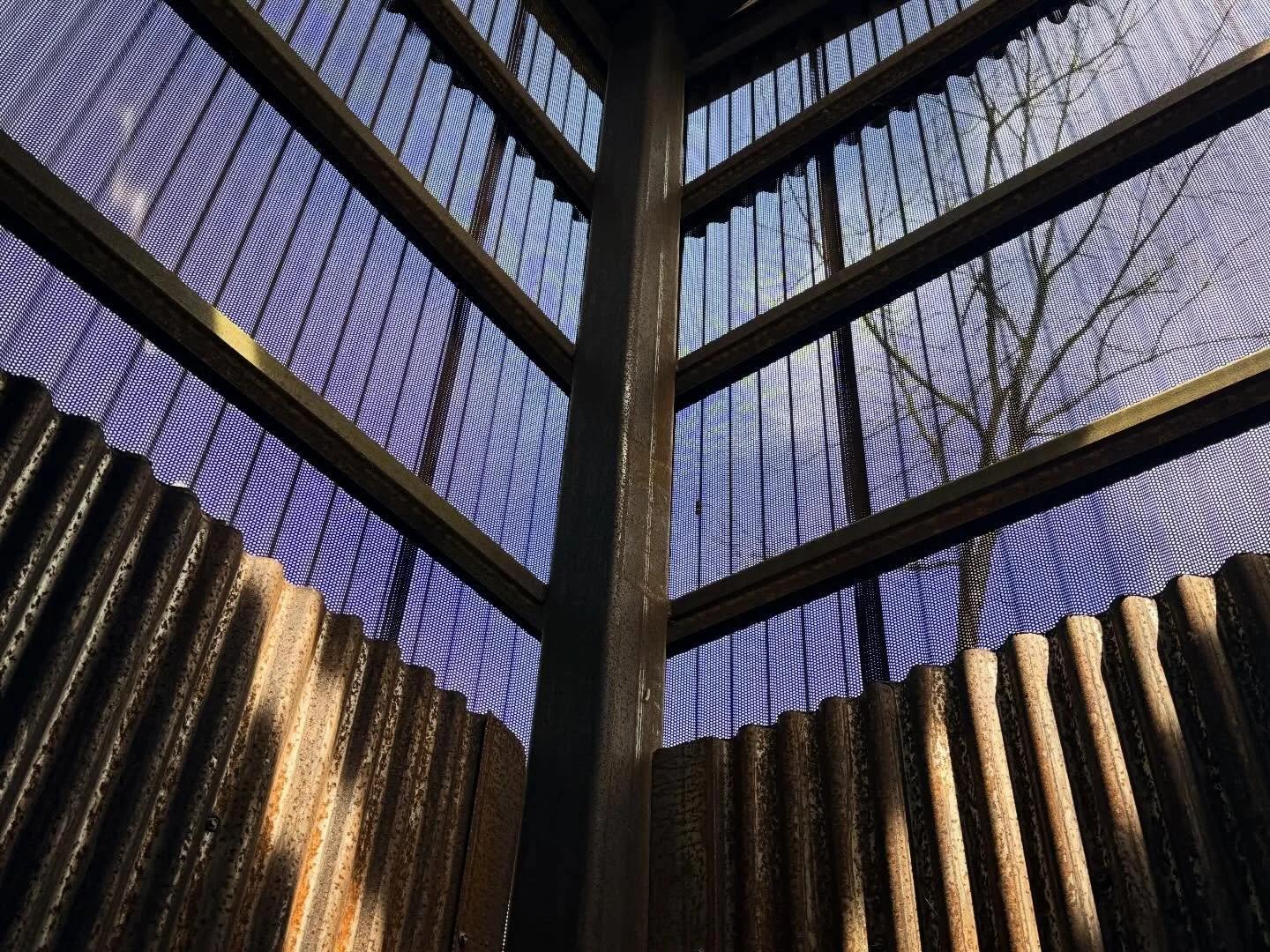 Coler Mountain Bike Preserve and Campground was absolutely stunning. The first images are from the outdoor enclosed shower at the campground, which is connected to miles of trails for all levels. There&rsquo;s a mid trail cafe with giant swings and t