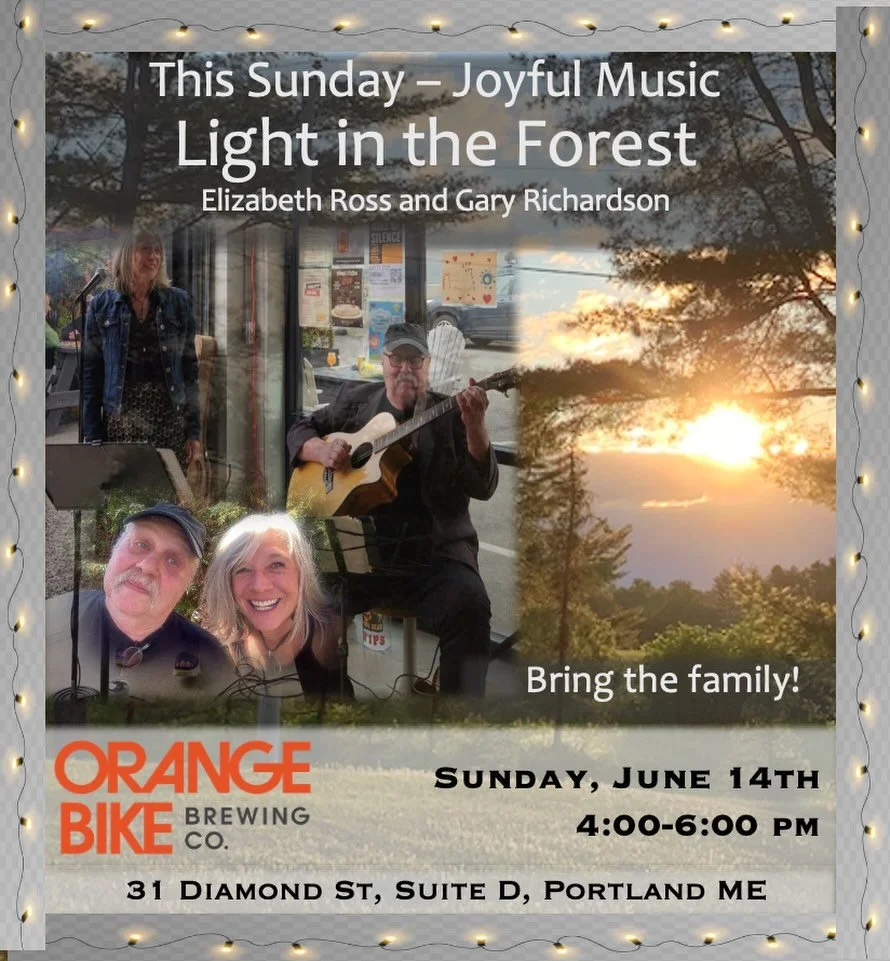 Excited to be back @orangebikebrewing after spending the winter in the Southwest.  We are playing this Sunday 6/14 from 4:00-6:00!  Would love to see you there!! 🎶🎤❤️