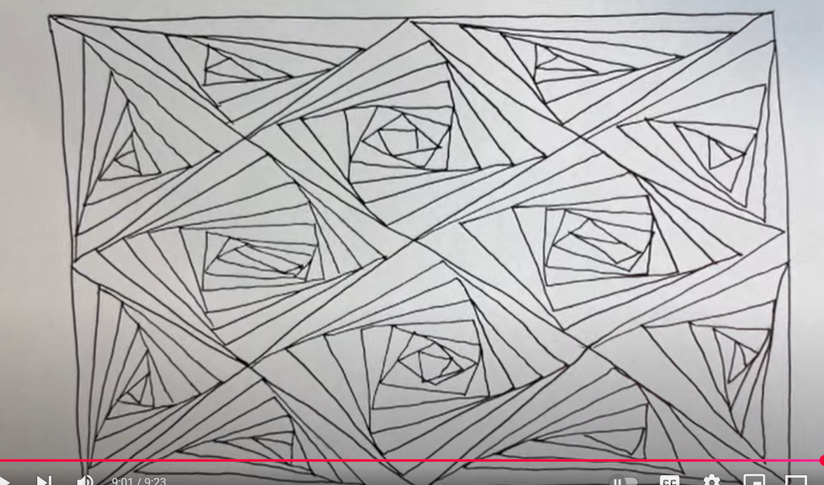 Optical Line Art