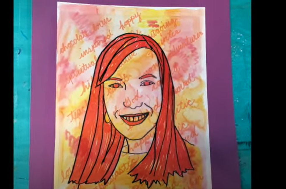8th Grade Self Portrait