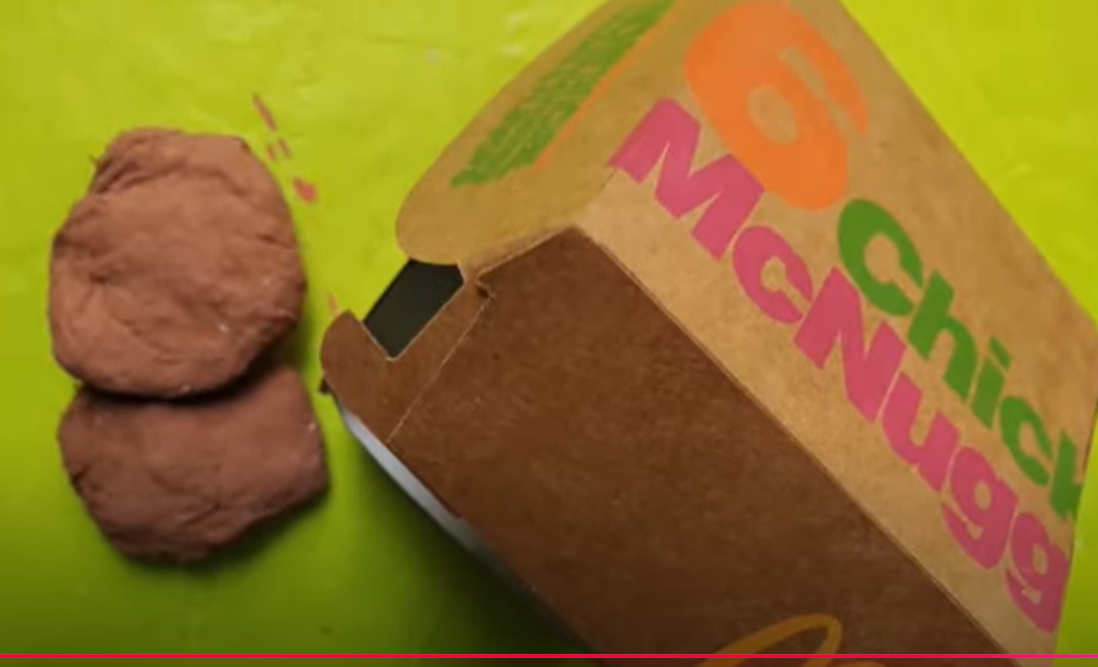 Toilet Paper Food Sculpture