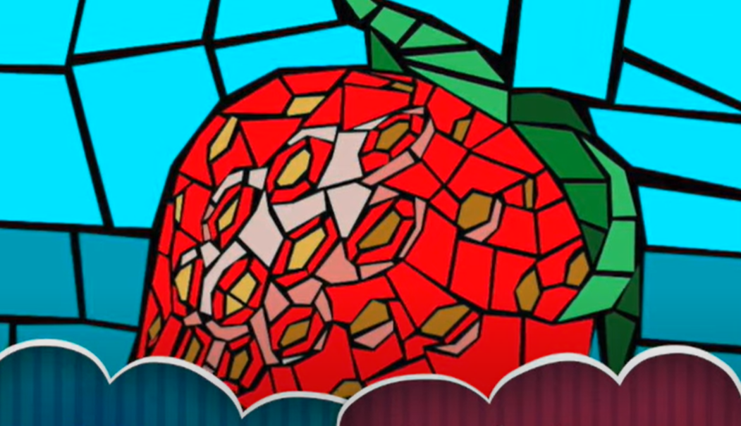 Google Draw Mosaic Food Art