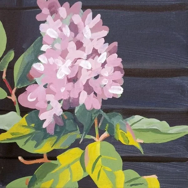 FINALIZADO Taller de Pintura: Lilas