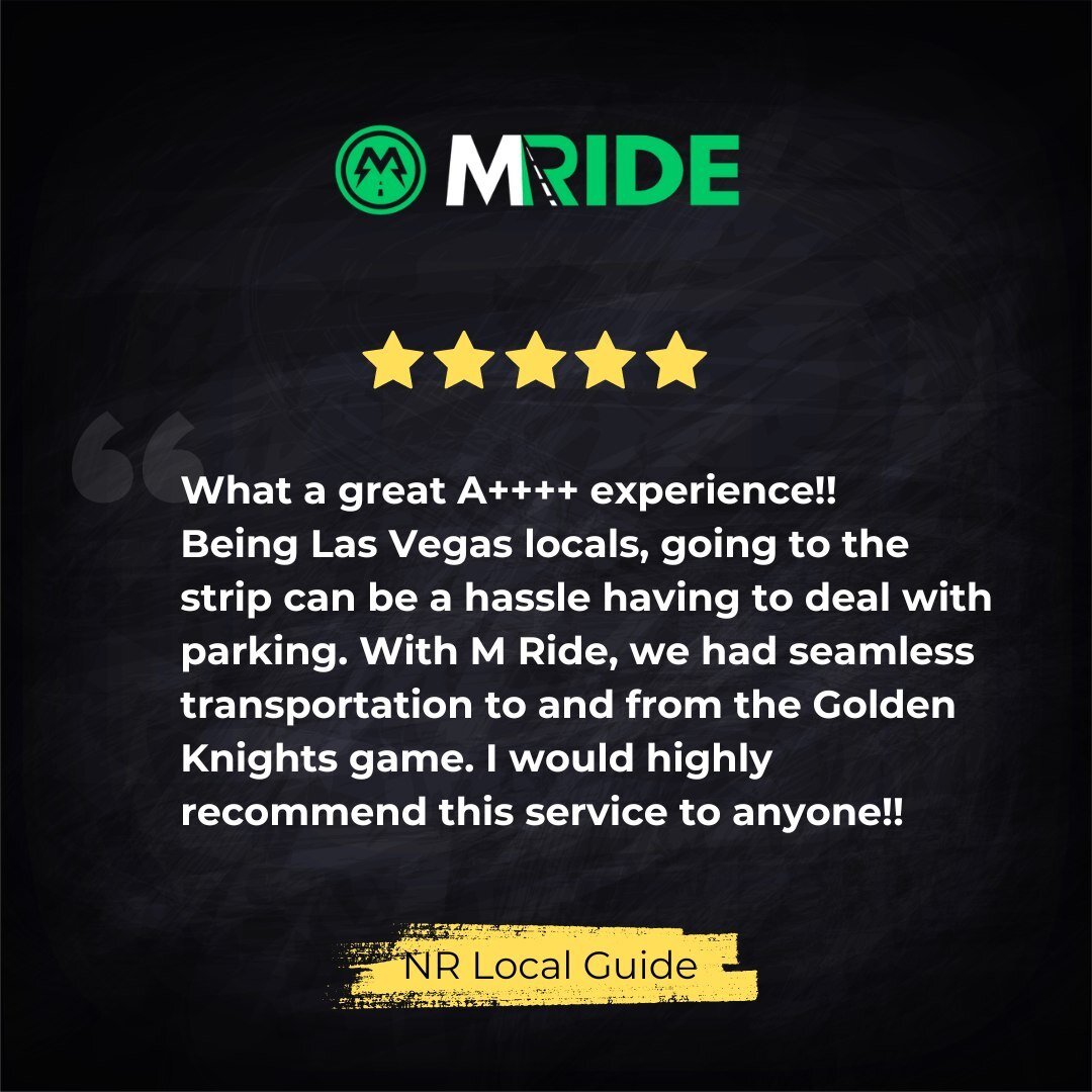 This is why we do what we do. Thank you for supporting our locally owned business and for the 5 stars review!! ❤️ 

&quot;What a great A++++ experience!! Being Las Vegas locals, going to the strip can be a hassle having to deal with parking. With M R