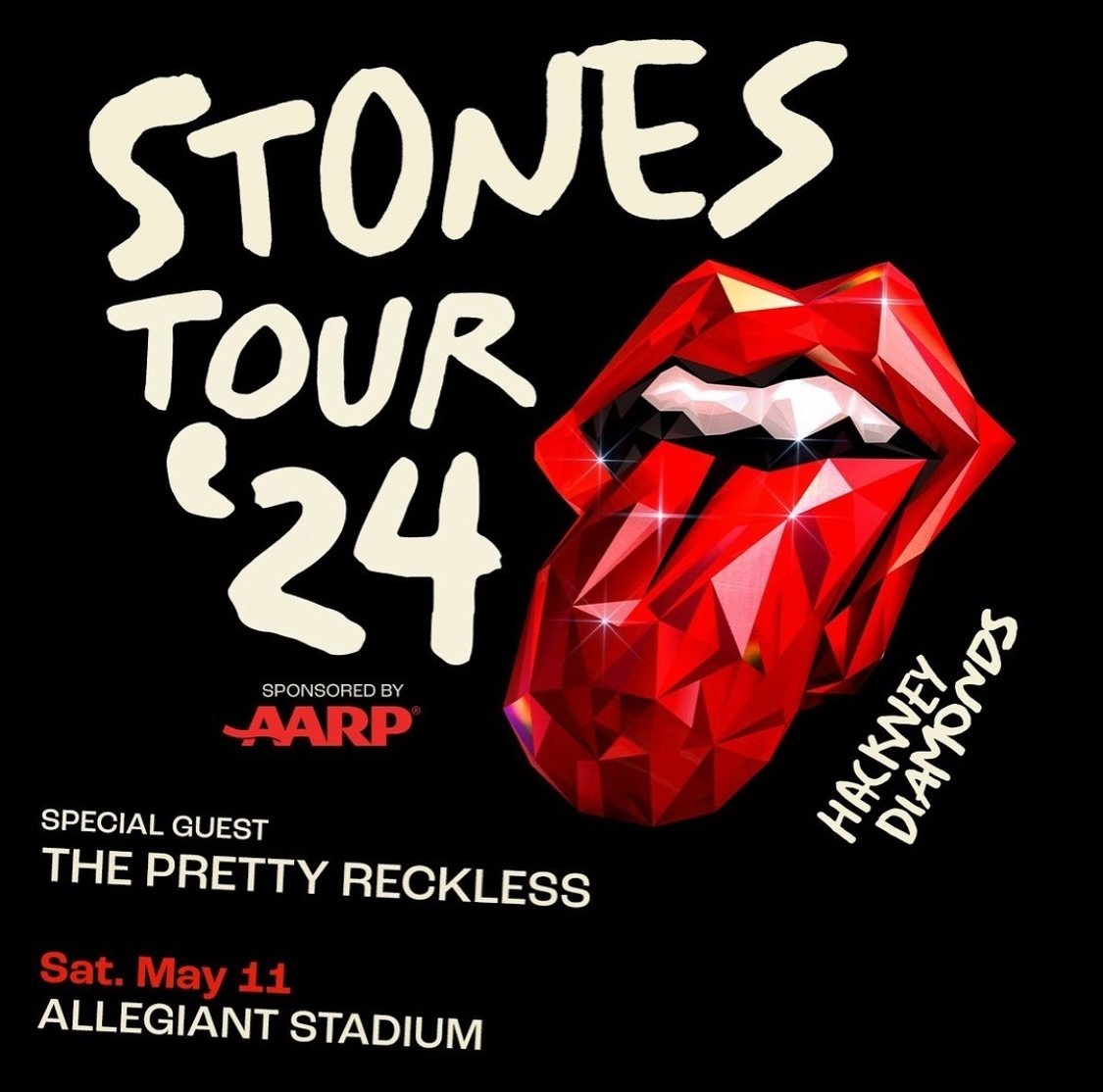 ROLLING STONES at Allegiant Stadium May 11! Take the easier way there and reserve your seat on one of our luxury buses to the show. 

🎶 Skip the lines! M Ride has exclusive stadium drop off and pickup locations a short walk from the entrance. 

🎶 A