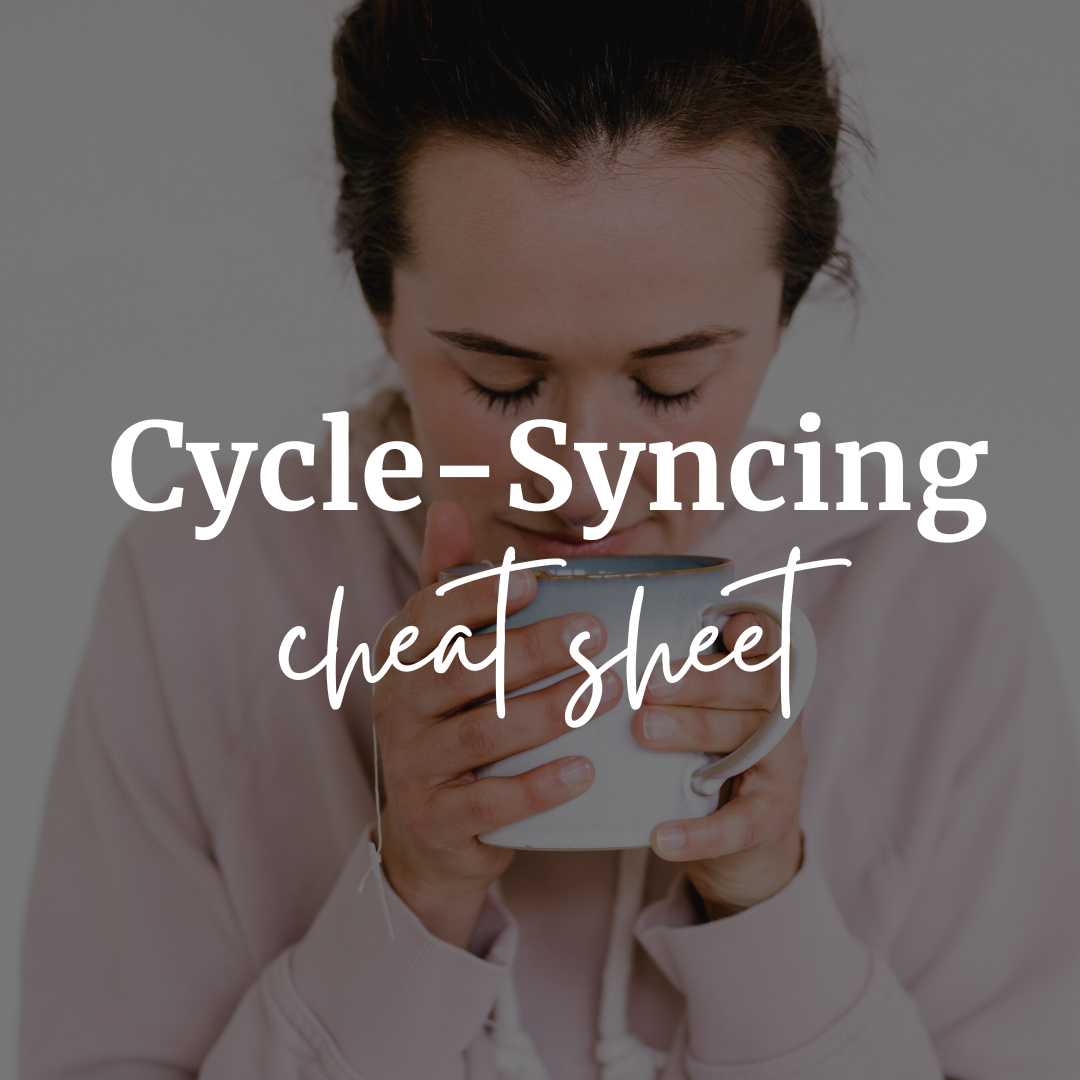 Cyclical Self-Care Cheat Sheet &amp; Free Workouts