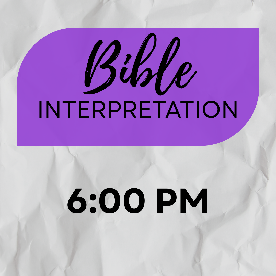 Bible Interpretation 