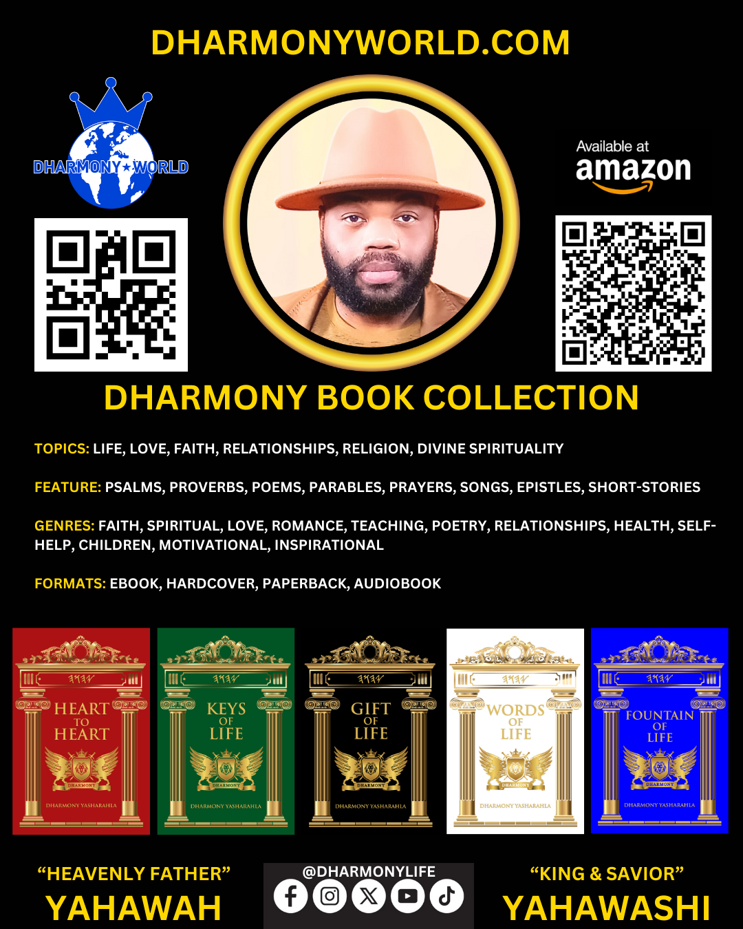DHARMONY YASHARAHLA BOOK COLLECTION