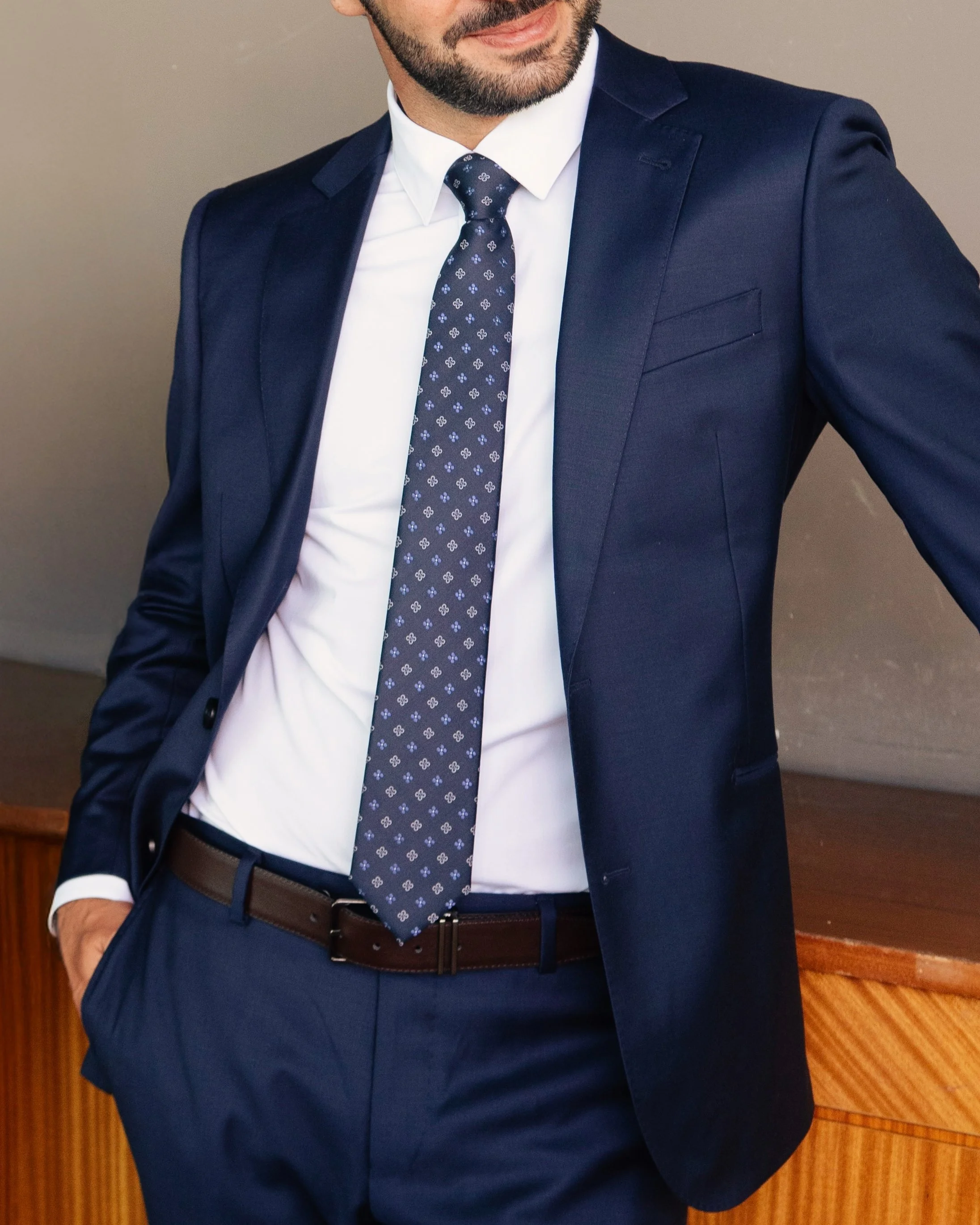 Costume deux pièces bleu sur mesure Monsieur Gaspard.JPG