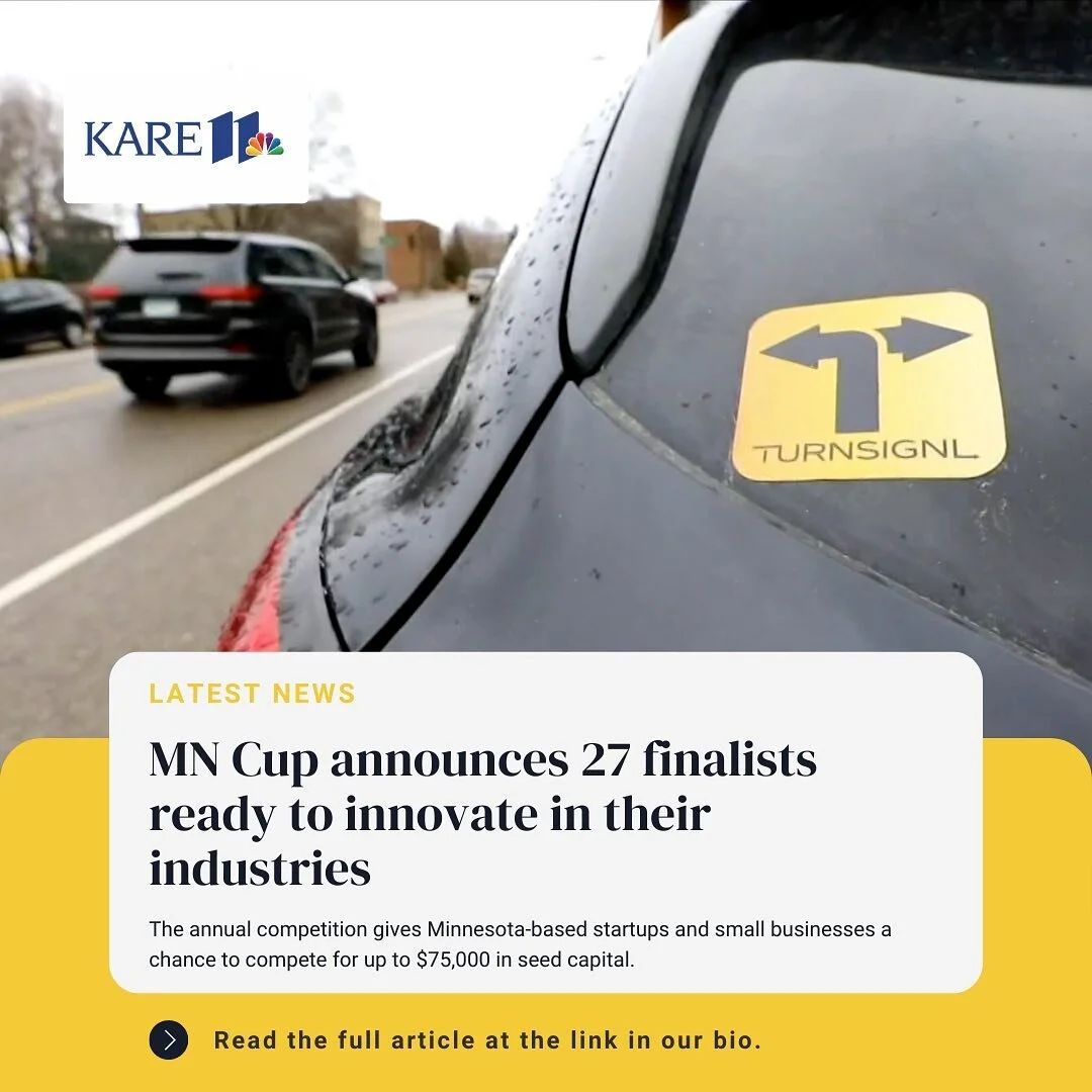 We're honored to be featured in this story from @KARE11 about the MN Cup, a pitch competition with tons of other Minnesota-based innovators &amp; game-changers.

As John Stavig, director of the Holmes Center for Entrepreneurship at Carlson, said, &ld