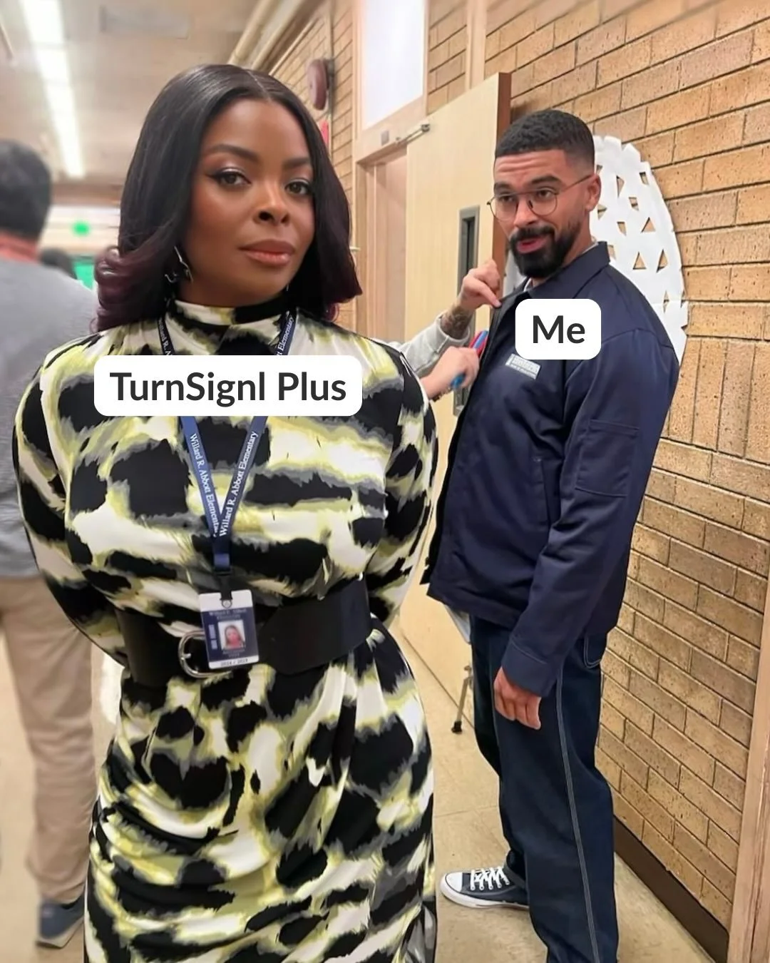 TurnSignl Plus really is unmatched! 

Only $99/ year for up to 6 people. That&rsquo;s only $16.50 per person to have your whole crew covered on the road! 🚗🧑&zwj;🧑&zwj;🧒&zwj;🧒

Credit: Warner Bros Television

#memes #abbottelementary #lawyer #dri