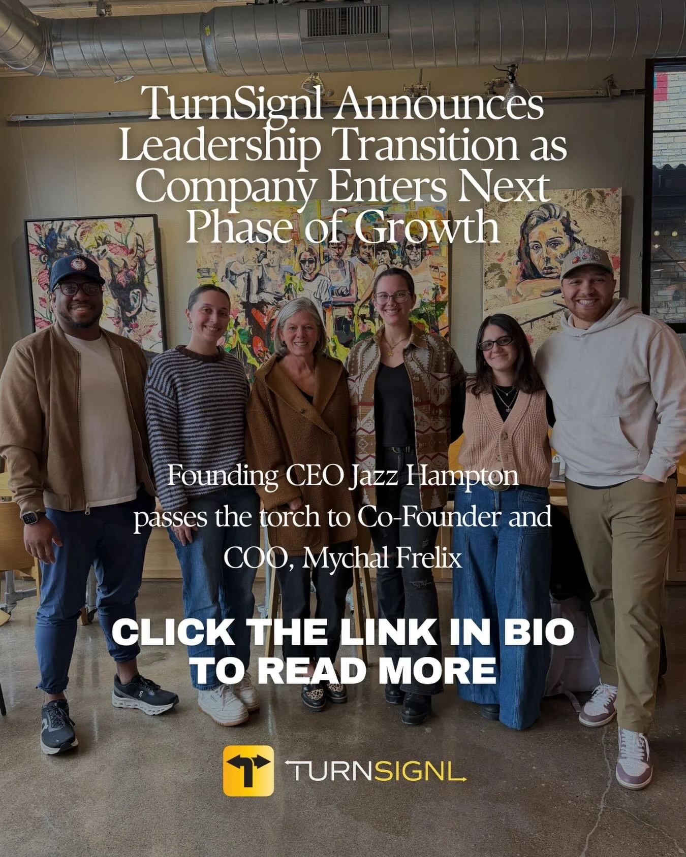 Big news and a heartfelt thank you.

Today we&rsquo;re announcing that Co-Founder and CEO, Jazz Hampton, has decided to step down, and Co-Founder and COO, Mychal Frelix, has been named Interim CEO.

We&rsquo;re deeply thankful to Jazz for helping tur