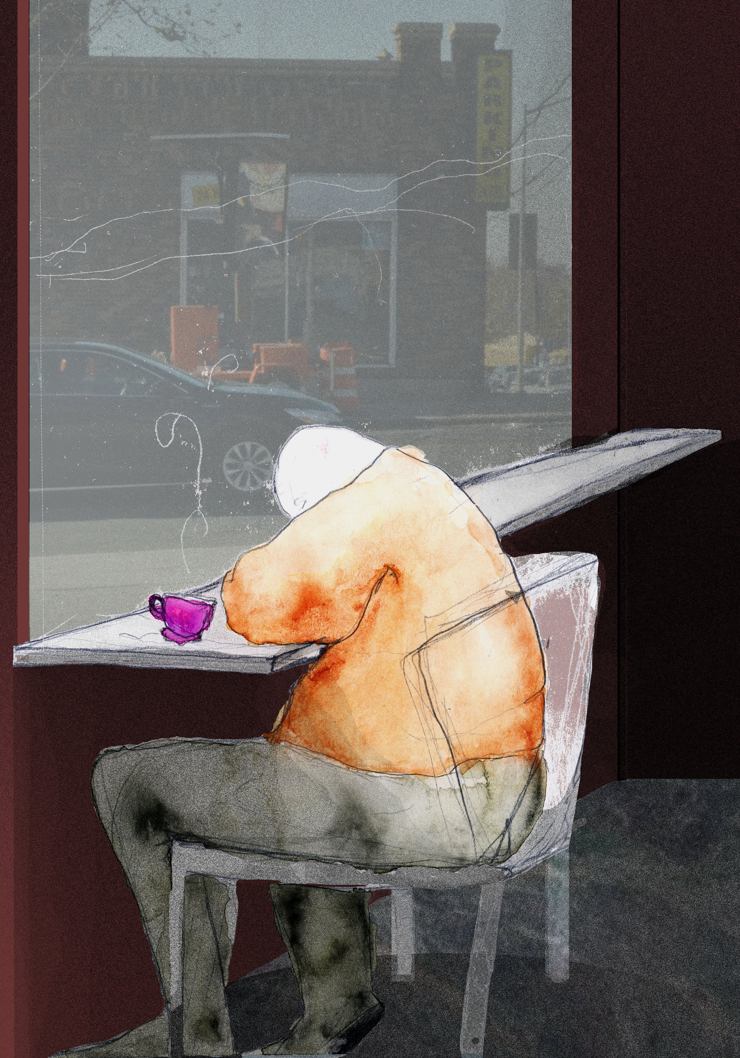 Half Full... Mixed Media