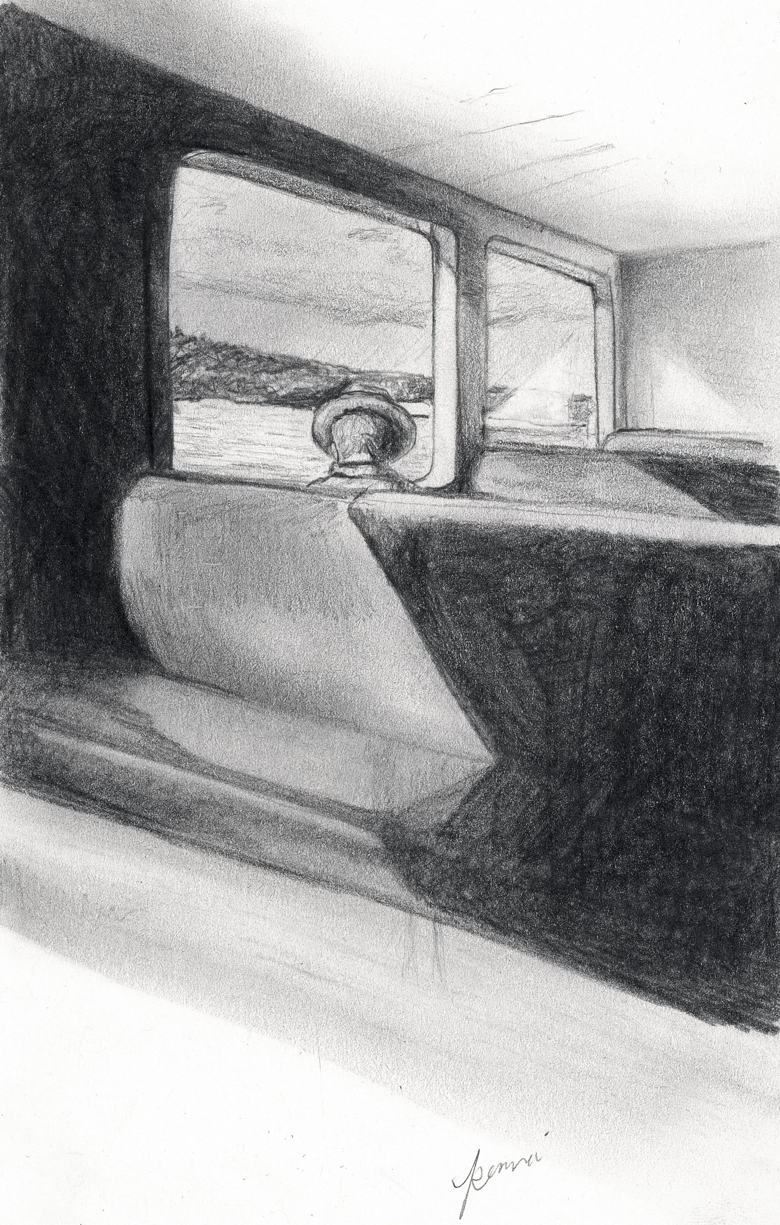 Quick Trip on the Ferry... 
Graphite